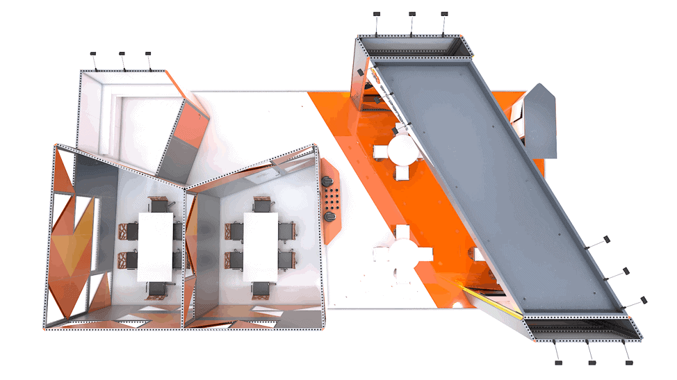 20 x 40 Las Vegas Exhibit Rental — 20x40 Custom & Modular Exhibits exhibit rental in Las Vegas, catalog image 6