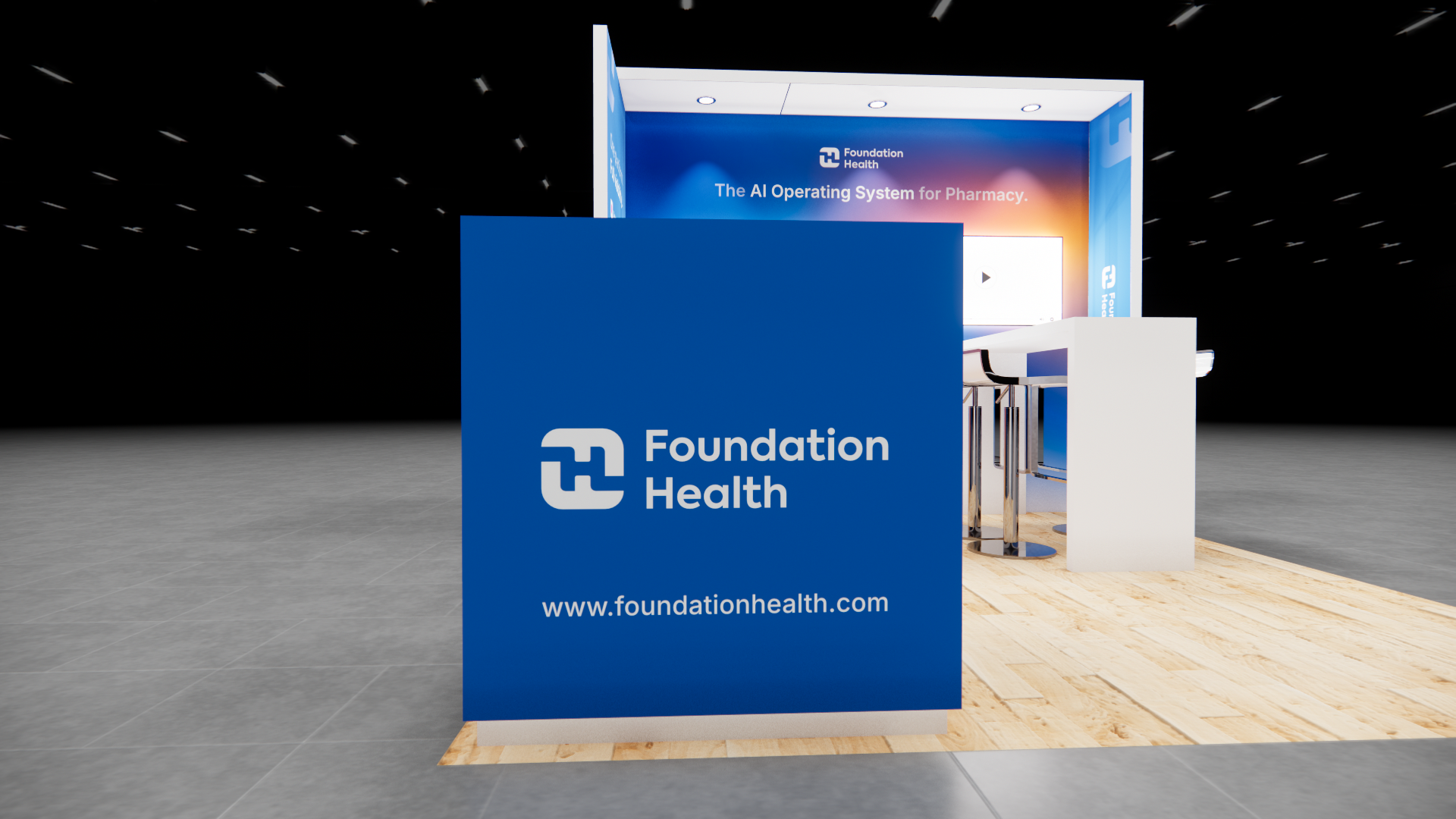 Peninsula Exhibit Rentals Toronto — 10x10 trade show exhibit rental in Las Vegas, primary catalog image