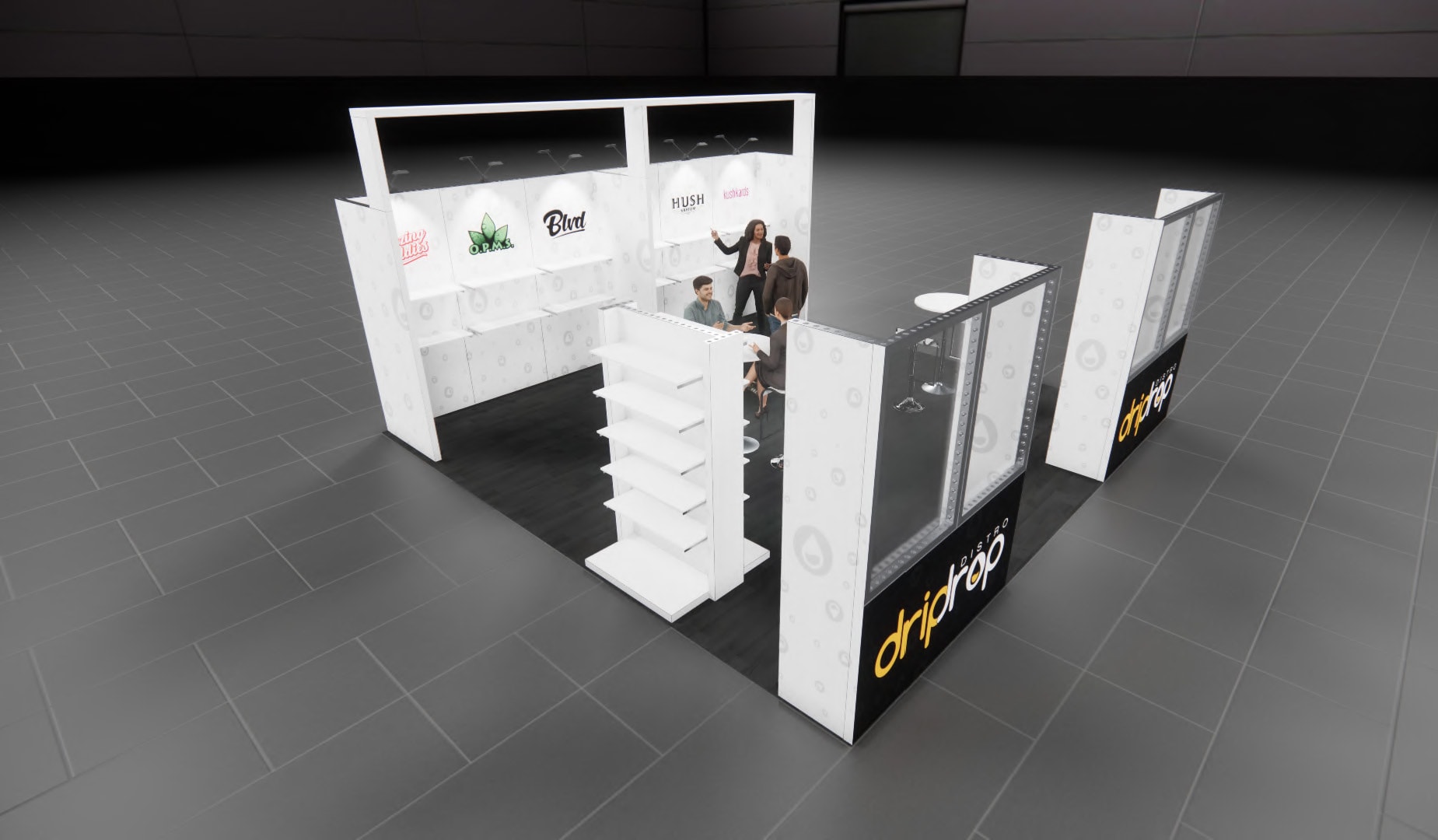 20x20 PCA Trade Show Exhibit Rental — 20x20 Custom & Modular Exhibits exhibit rental in Las Vegas, primary catalog image