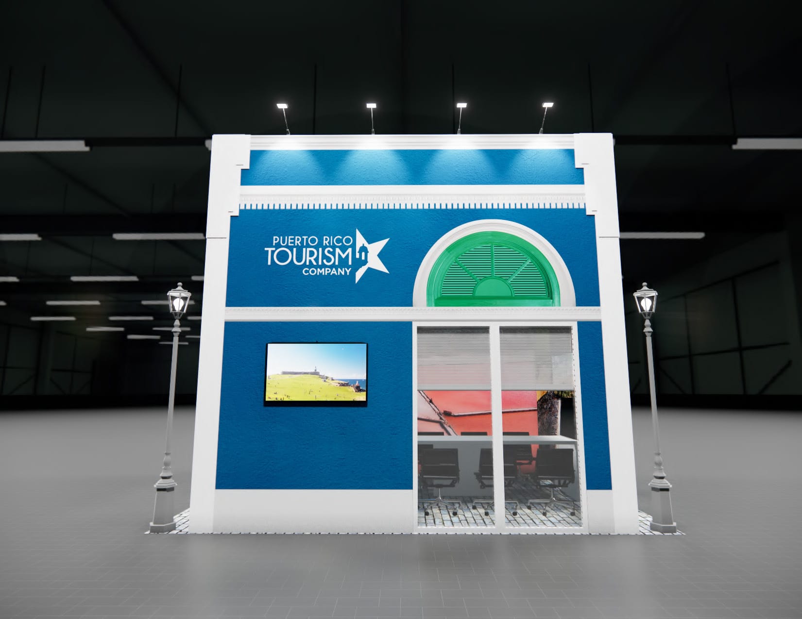 Routes Expo trade show display rental 20 x 40 — 20x40 Custom & Modular Exhibits exhibit rental in Las Vegas, catalog image 11