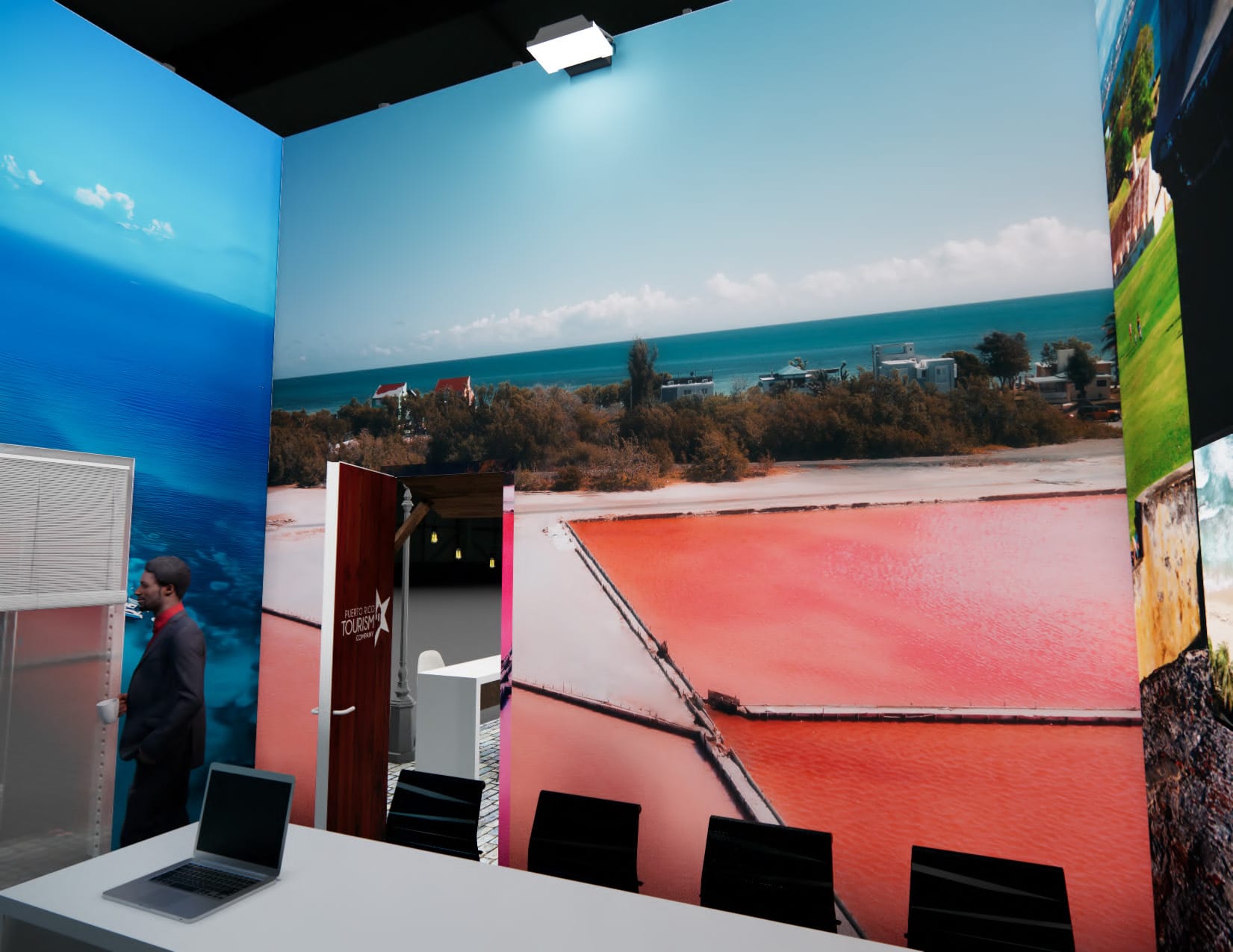 Routes Expo trade show display rental 20 x 40 — 20x40 Custom & Modular Exhibits exhibit rental in Las Vegas, catalog image 3