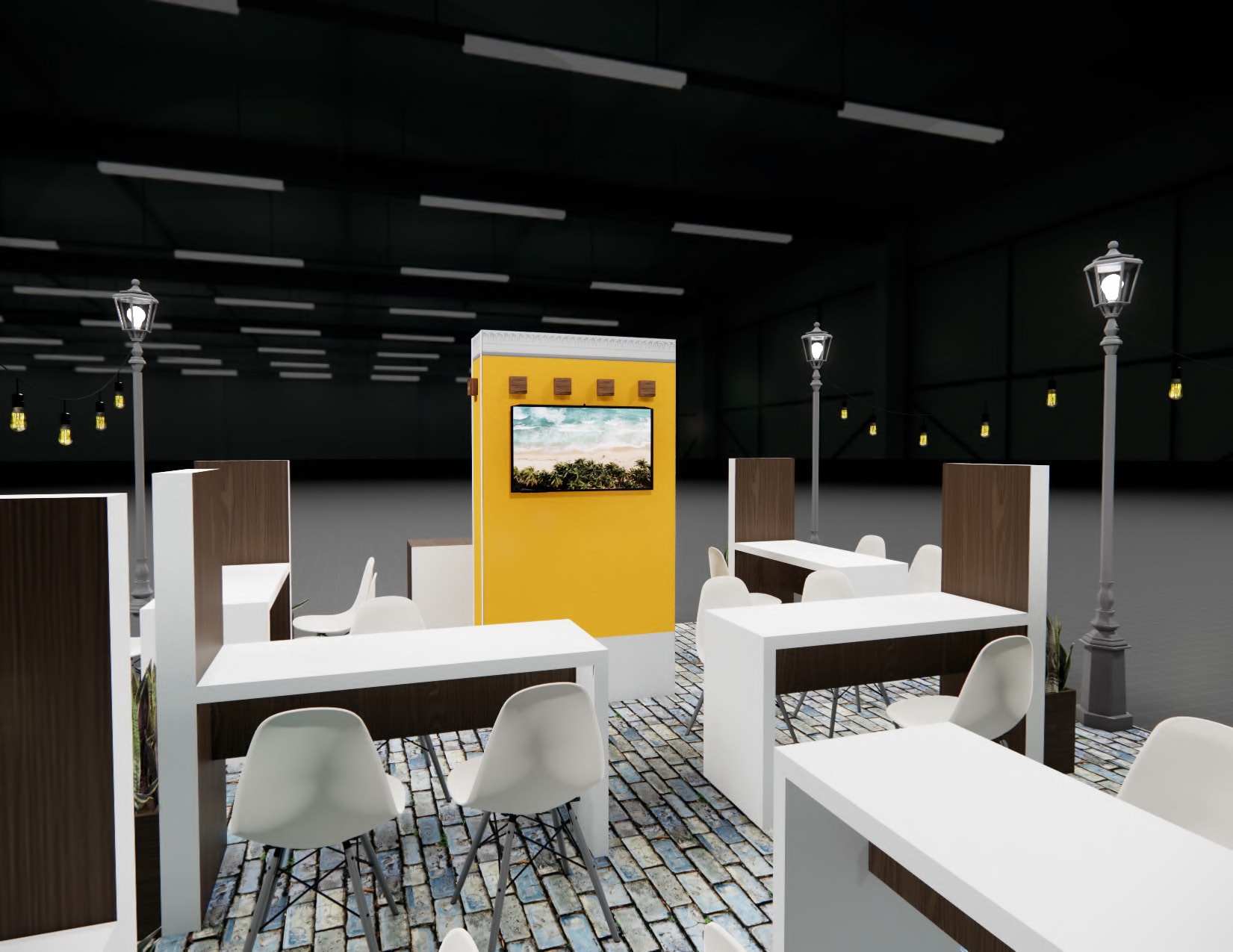 Routes Expo trade show display rental 20 x 40 — 20x40 Custom & Modular Exhibits exhibit rental in Las Vegas, catalog image 2