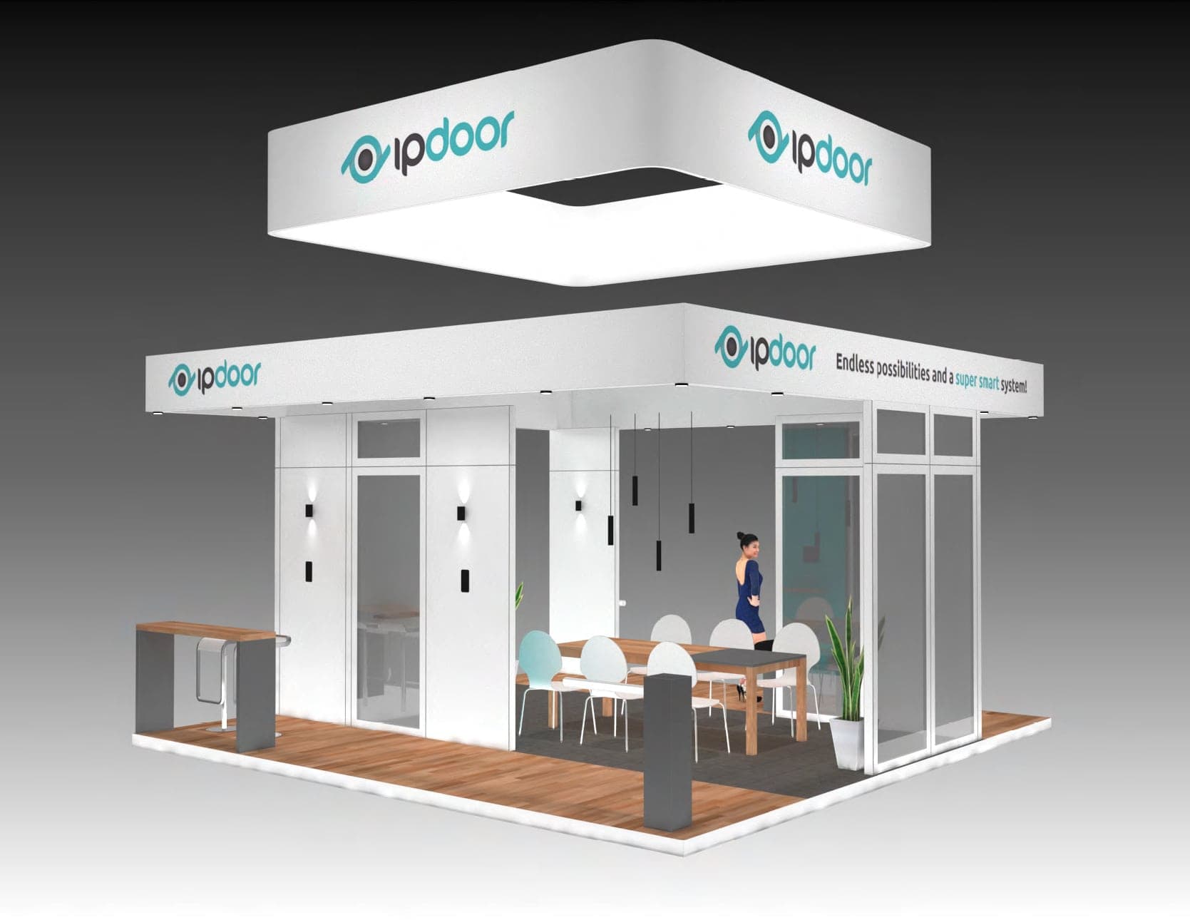 20 x 20 Money 2020 Exhibit Rental — 20x20 Custom & Modular Exhibits exhibit rental in Las Vegas, catalog image 4
