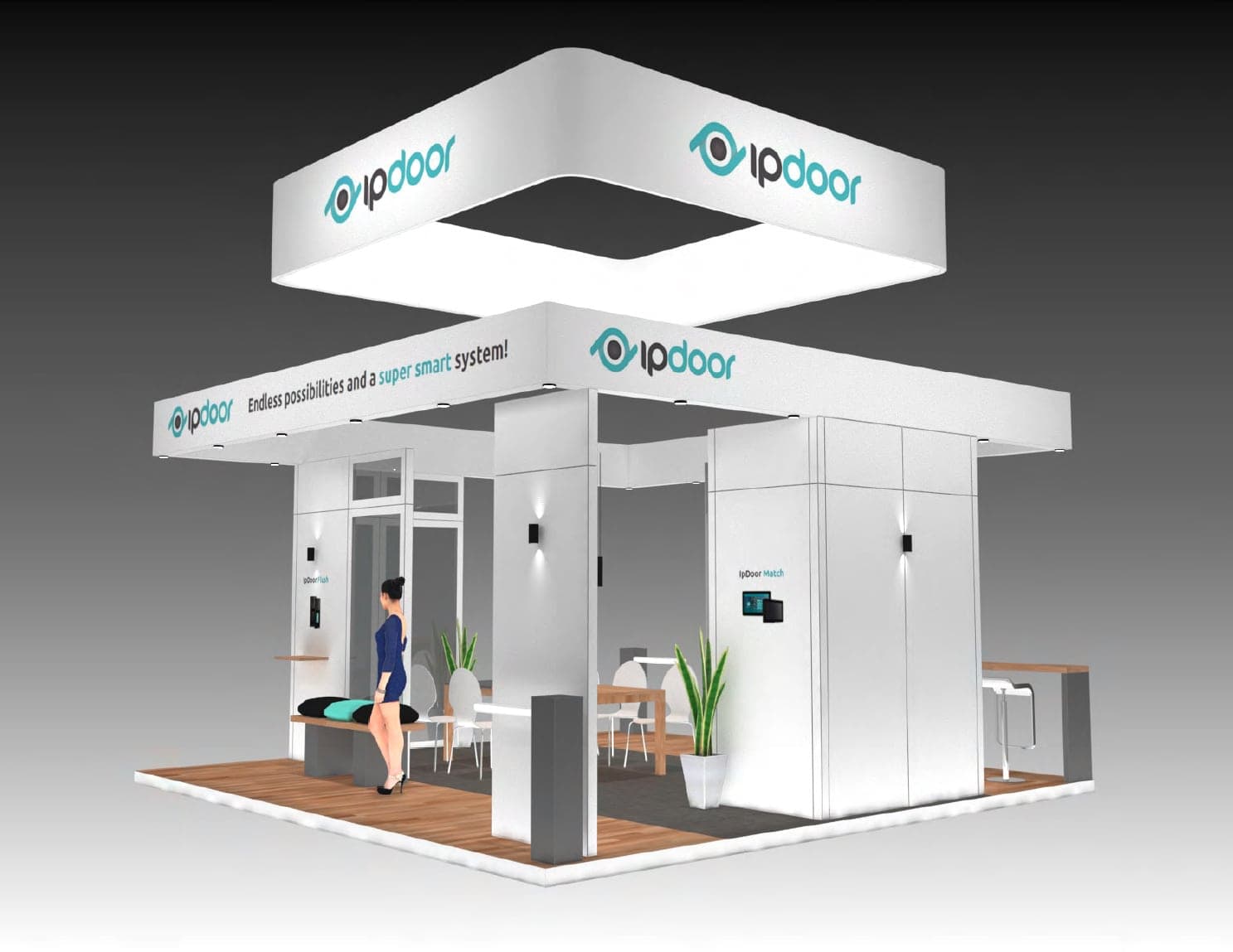 20 x 20 Money 2020 Exhibit Rental — 20x20 Custom & Modular Exhibits exhibit rental in Las Vegas, catalog image 2