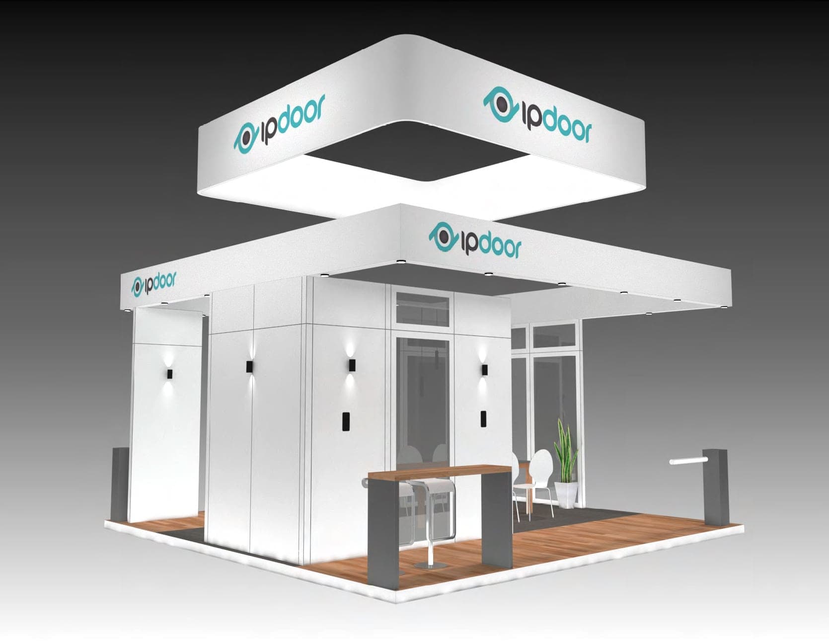 20 x 20 Money 2020 Exhibit Rental — 20x20 Custom & Modular Exhibits exhibit rental in Las Vegas, catalog image 3