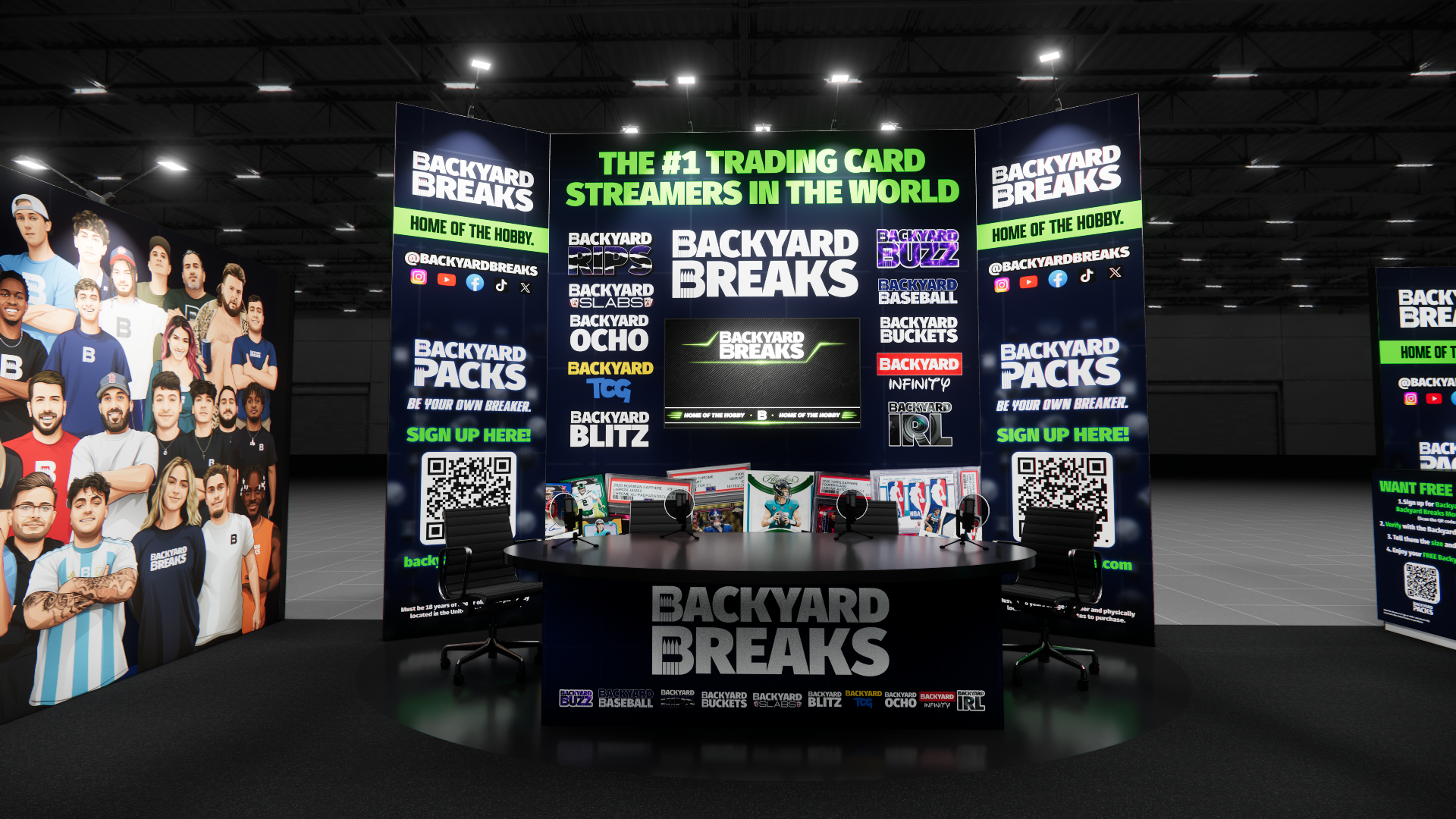 Dynamic Island 20x40 — 20x40 trade show exhibit rental in Las Vegas, catalog image 5