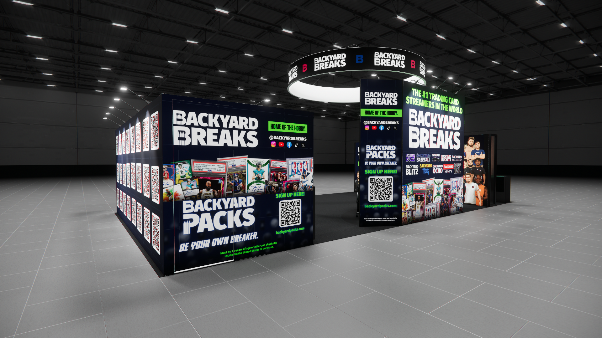 Dynamic Island 20x40 — 20x40 trade show exhibit rental in Las Vegas, catalog image 10