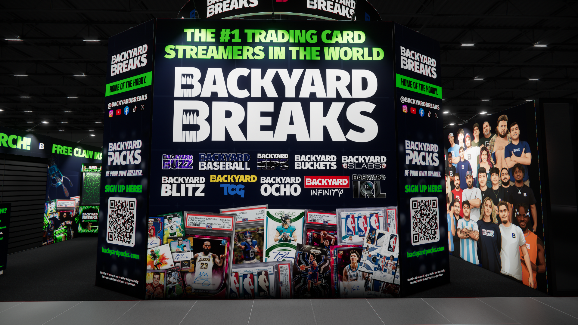 Dynamic Island 20x40 — 20x40 trade show exhibit rental in Las Vegas, catalog image 4