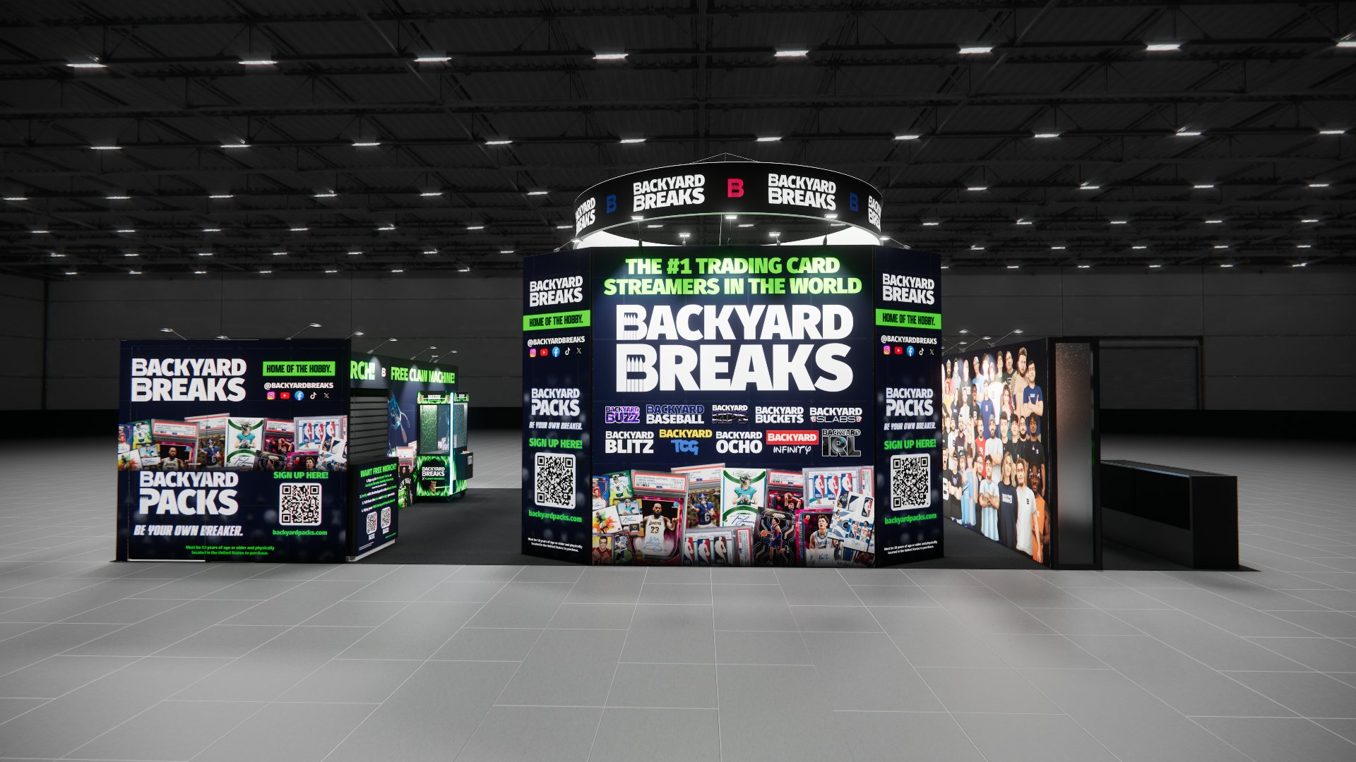 Dynamic Island 20x40 — 20x40 trade show exhibit rental in Las Vegas, catalog image 8