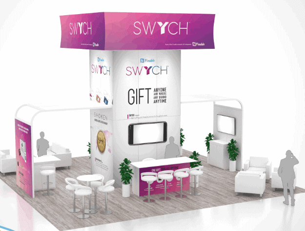 30 x 30 January Las Vegas consumer technology show Exhibit Rental — 30x30 Custom & Modular Exhibits exhibit rental in Las Vegas, primary catalog image
