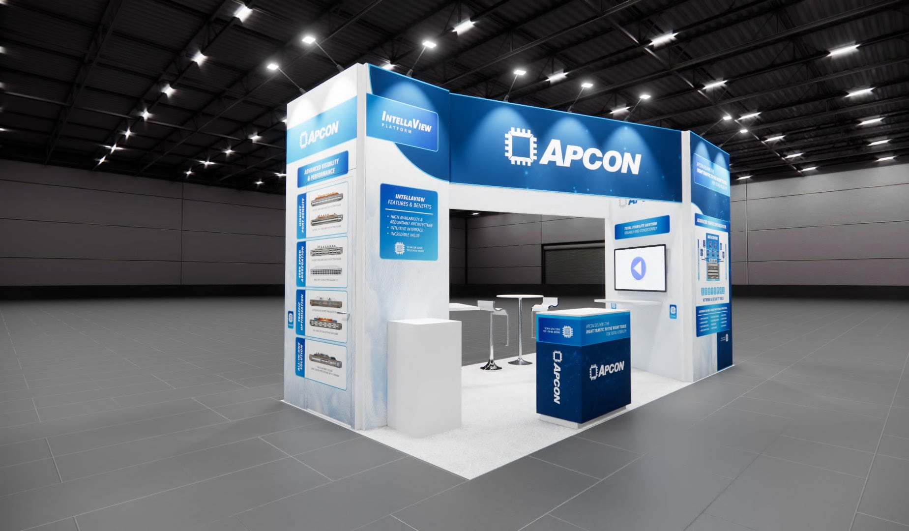 Premier 20x20 Trade Show Exhibit Rental in Las Vegas — 20x20 Custom & Modular Exhibits exhibit rental in Las Vegas, catalog image 8