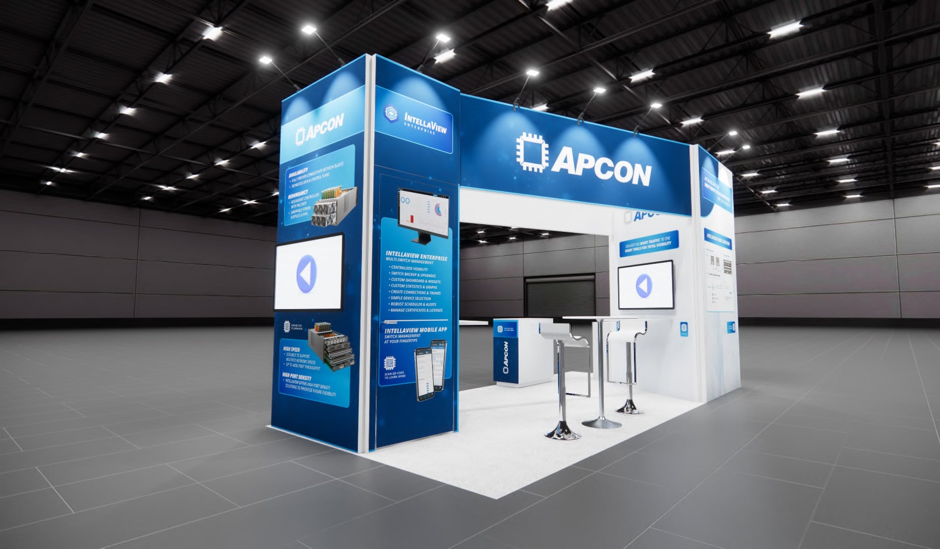 Premier 20x20 Trade Show Exhibit Rental in Las Vegas — 20x20 Custom & Modular Exhibits exhibit rental in Las Vegas, catalog image 4