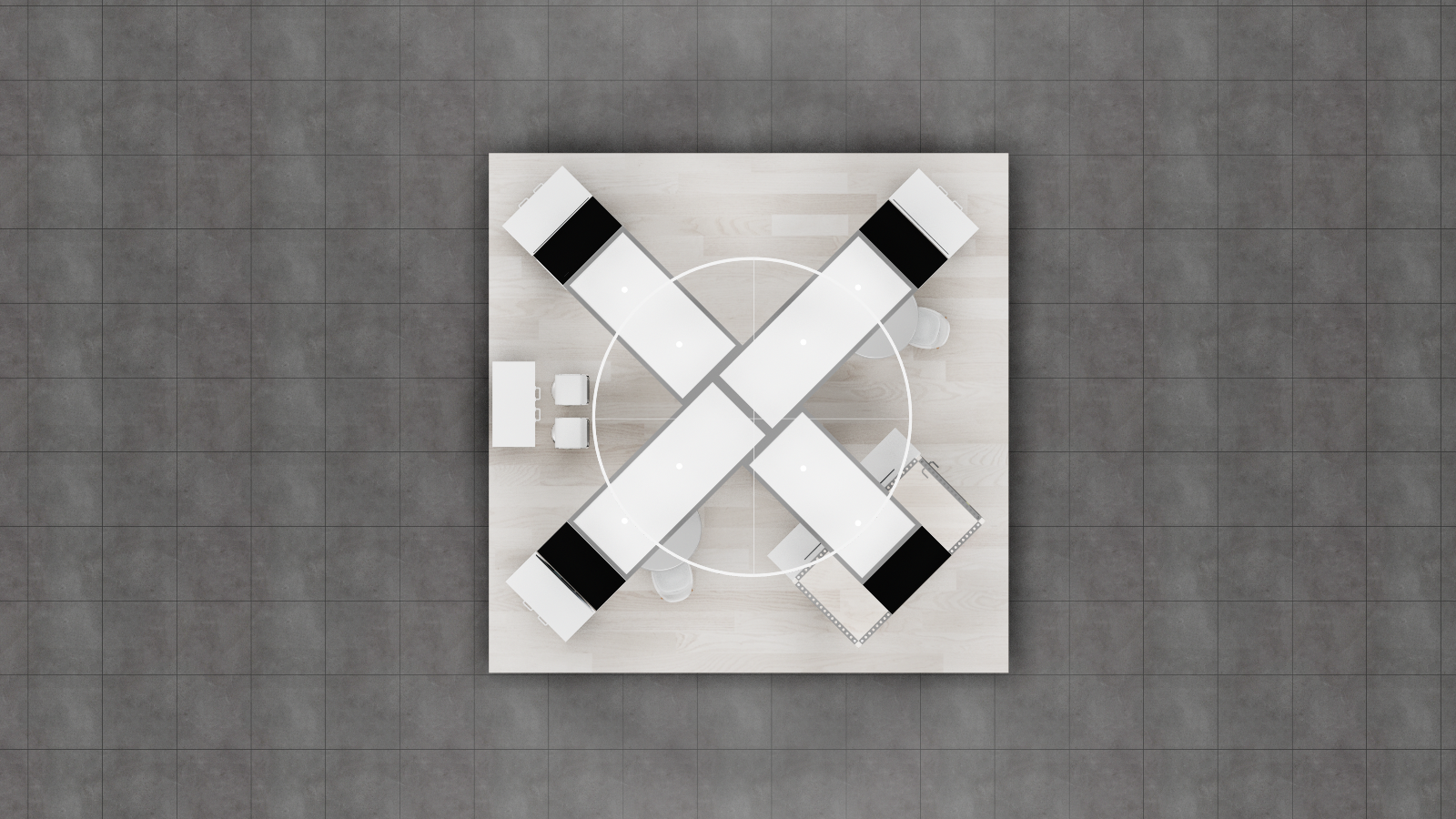 20x20 Trade Show Stand Rentals Boston — 20x20 trade show exhibit rental in Las Vegas, primary catalog image