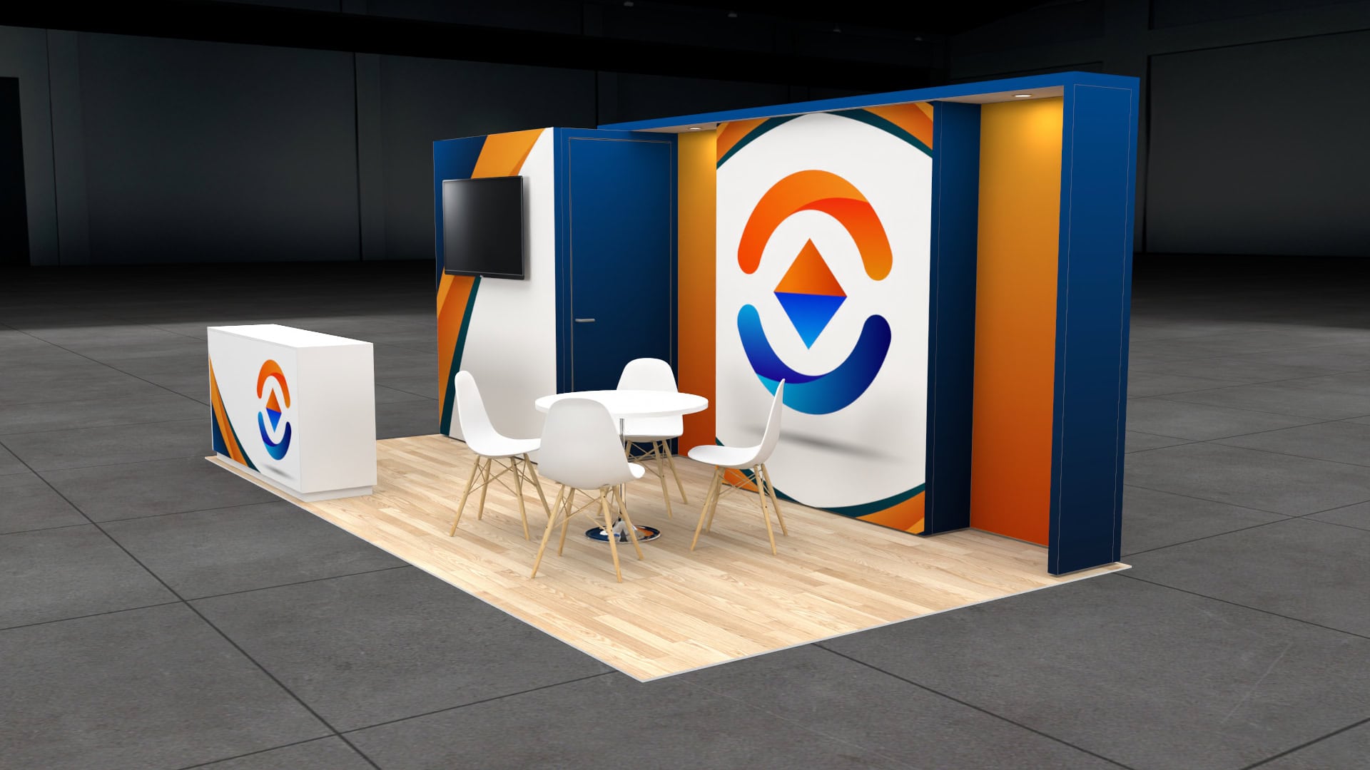 10x20 Trade Show Display Rentals — 10x20 Custom & Modular Exhibits exhibit rental in Las Vegas, catalog image 4