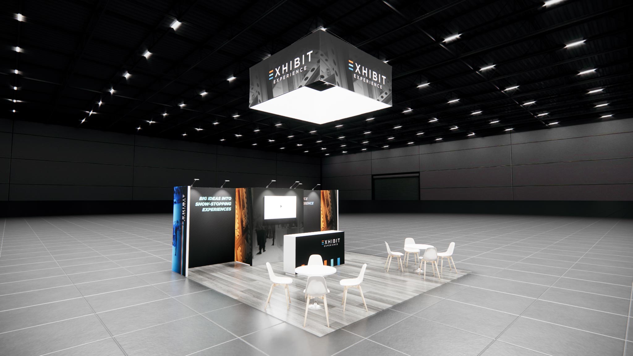 20 x 20 Affordable Trade Show Exhibit Rental Package - Option 3 — 20x20 20x20 Exhibit Rentals exhibit rental in Las Vegas, catalog image 5
