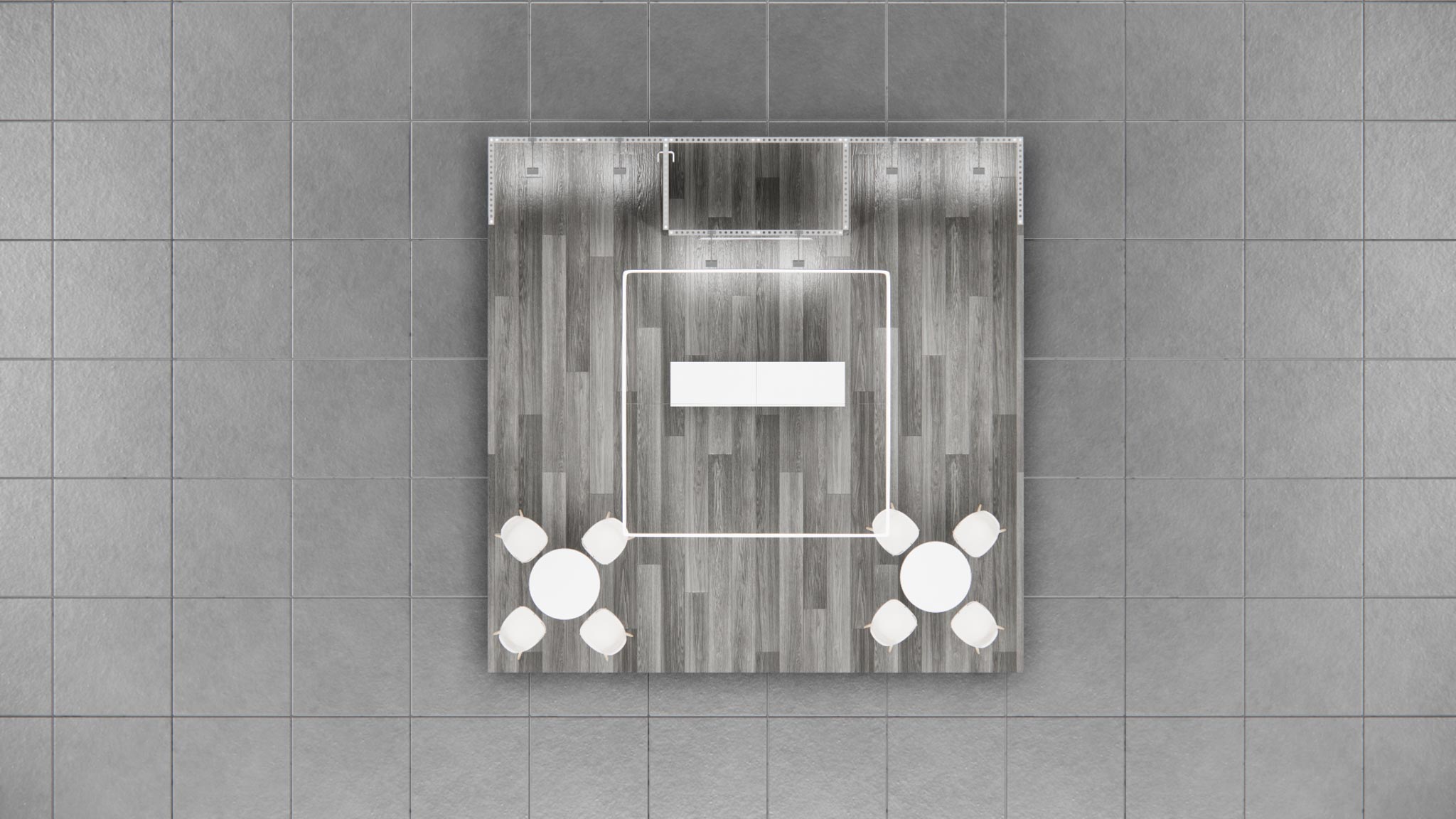 20 x 20 Affordable Trade Show Exhibit Rental Package - Option 3 — 20x20 20x20 Exhibit Rentals exhibit rental in Las Vegas, catalog image 9