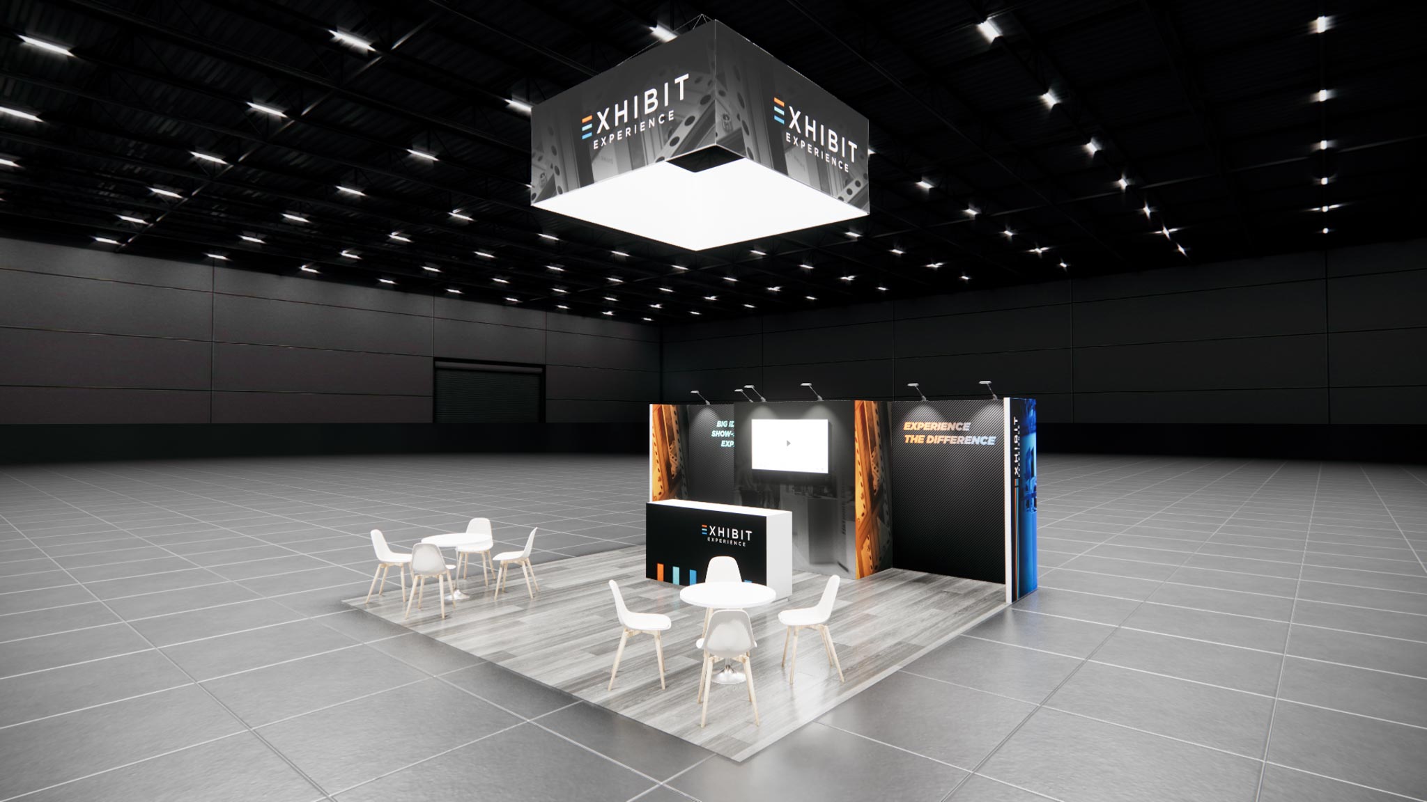 20 x 20 Affordable Trade Show Exhibit Rental Package - Option 3 — 20x20 20x20 Exhibit Rentals exhibit rental in Las Vegas, catalog image 3