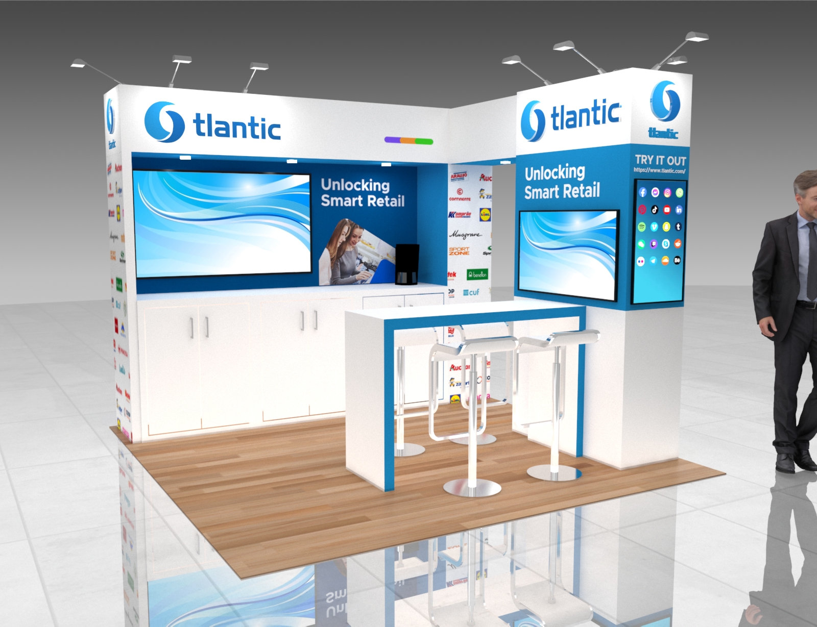 10 x 10 Exhibit Stand Rental — 10x10 Custom & Modular Exhibits exhibit rental in Las Vegas, catalog image 6