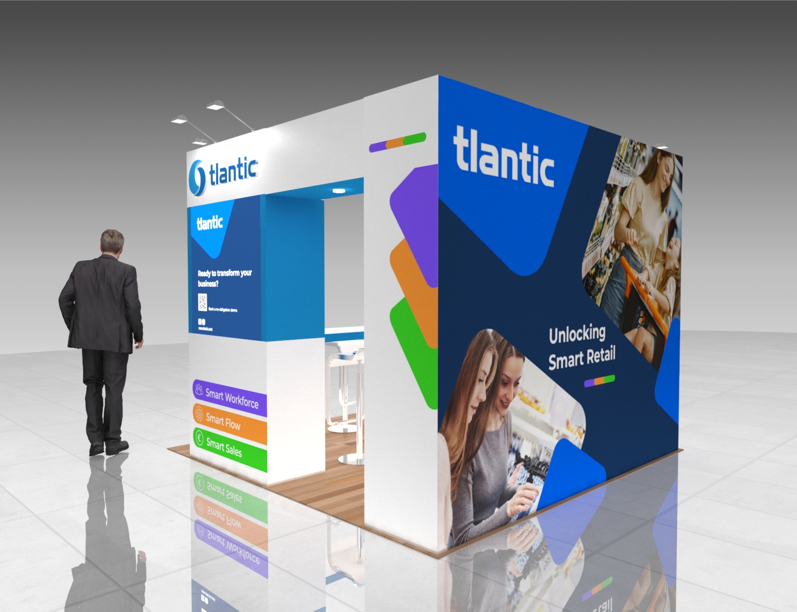 10 x 10 Exhibit Stand Rental — 10x10 Custom & Modular Exhibits exhibit rental in Las Vegas, catalog image 3