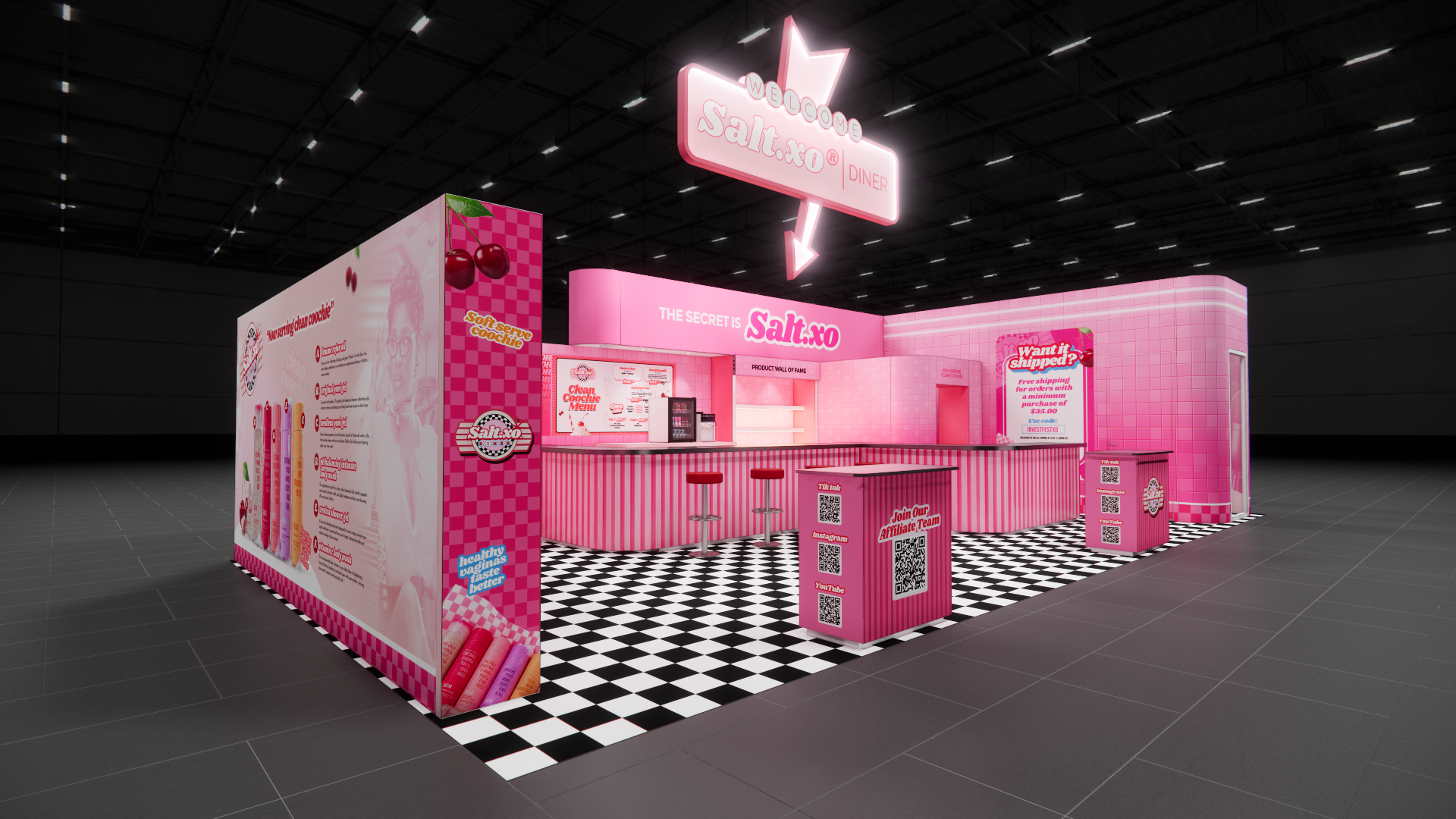 Peninsula Exhibit Rentals Barcelona — 20x40 trade show exhibit rental in Las Vegas, catalog image 9