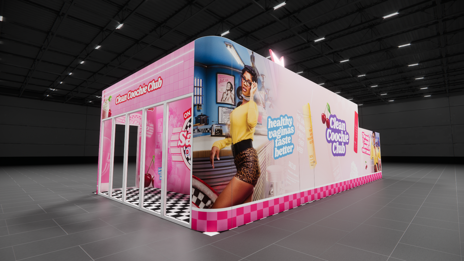 Peninsula Exhibit Rentals Barcelona — 20x40 trade show exhibit rental in Las Vegas, catalog image 4