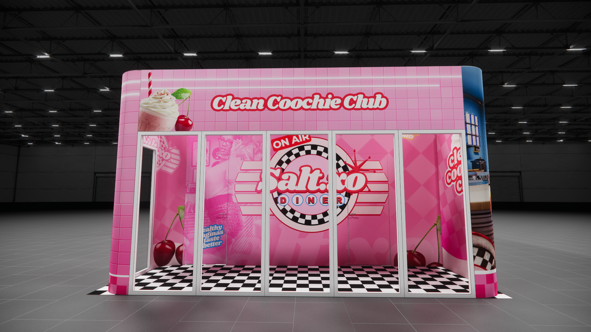 Peninsula Exhibit Rentals Barcelona — 20x40 trade show exhibit rental in Las Vegas, catalog image 6