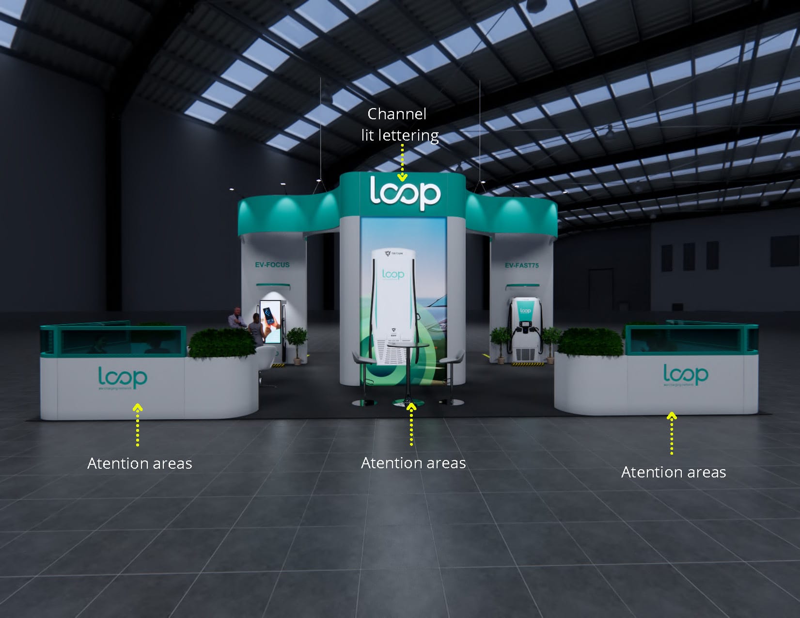 January Las Vegas consumer technology show Las Vegas trade show booth 30 x 40 — 30x40 Custom & Modular Exhibits exhibit rental in Las Vegas, catalog image 10