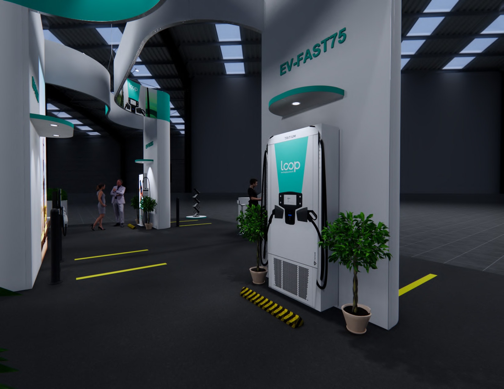 January Las Vegas consumer technology show Las Vegas trade show booth 30 x 40 — 30x40 Custom & Modular Exhibits exhibit rental in Las Vegas, catalog image 4