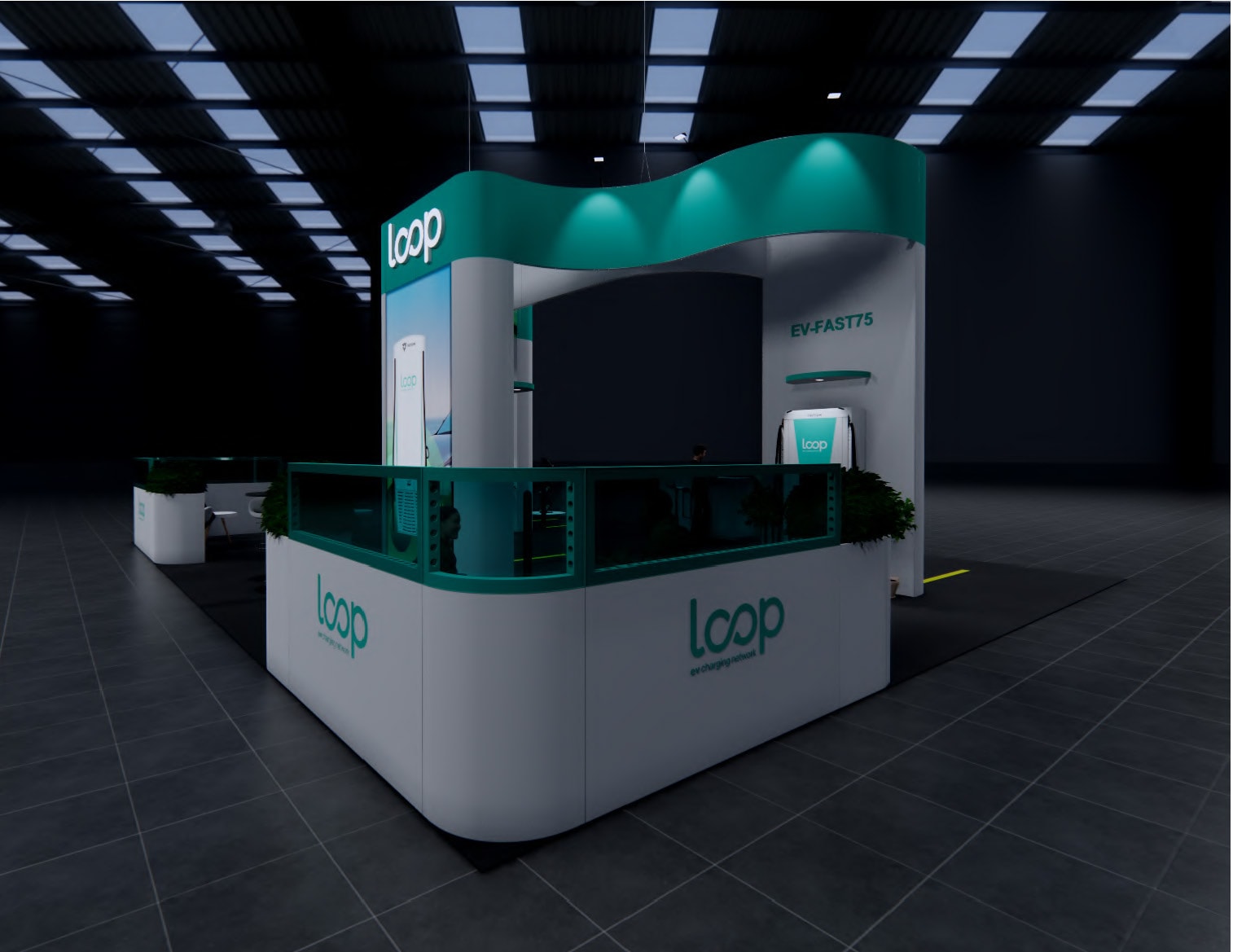 January Las Vegas consumer technology show Las Vegas trade show booth 30 x 40 — 30x40 Custom & Modular Exhibits exhibit rental in Las Vegas, catalog image 9