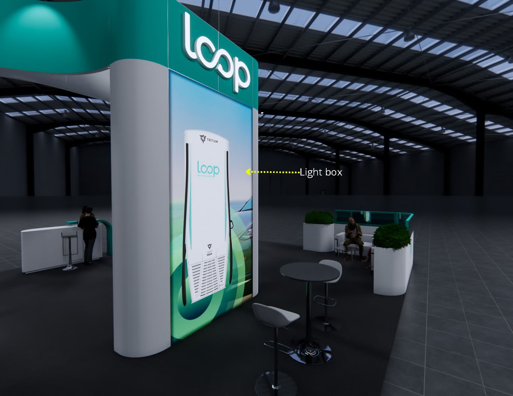 January Las Vegas consumer technology show Las Vegas trade show booth 30 x 40 — 30x40 Custom & Modular Exhibits exhibit rental in Las Vegas, catalog image 3