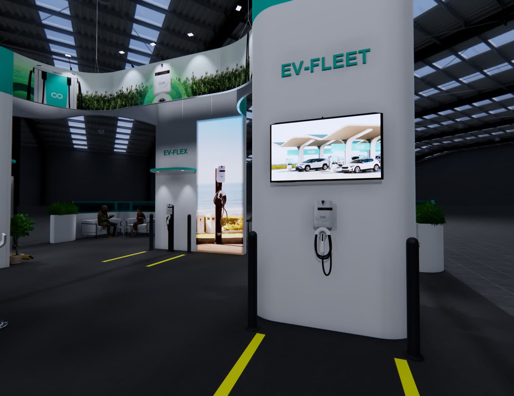 January Las Vegas consumer technology show Las Vegas trade show booth 30 x 40 — 30x40 Custom & Modular Exhibits exhibit rental in Las Vegas, catalog image 6