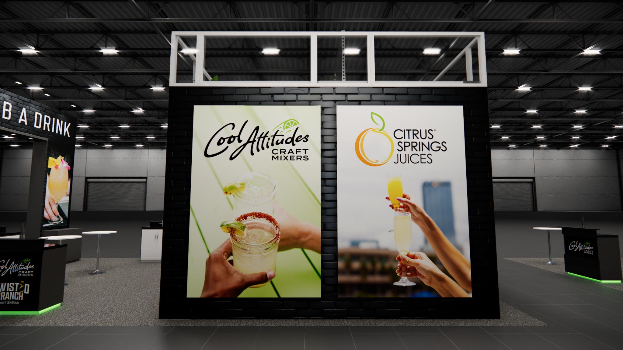 20x40 Double Deck Booth Rental – LED + Large Graphics Package — 20x40 20x40 Exhibit Rentals exhibit rental in Las Vegas, catalog image 10