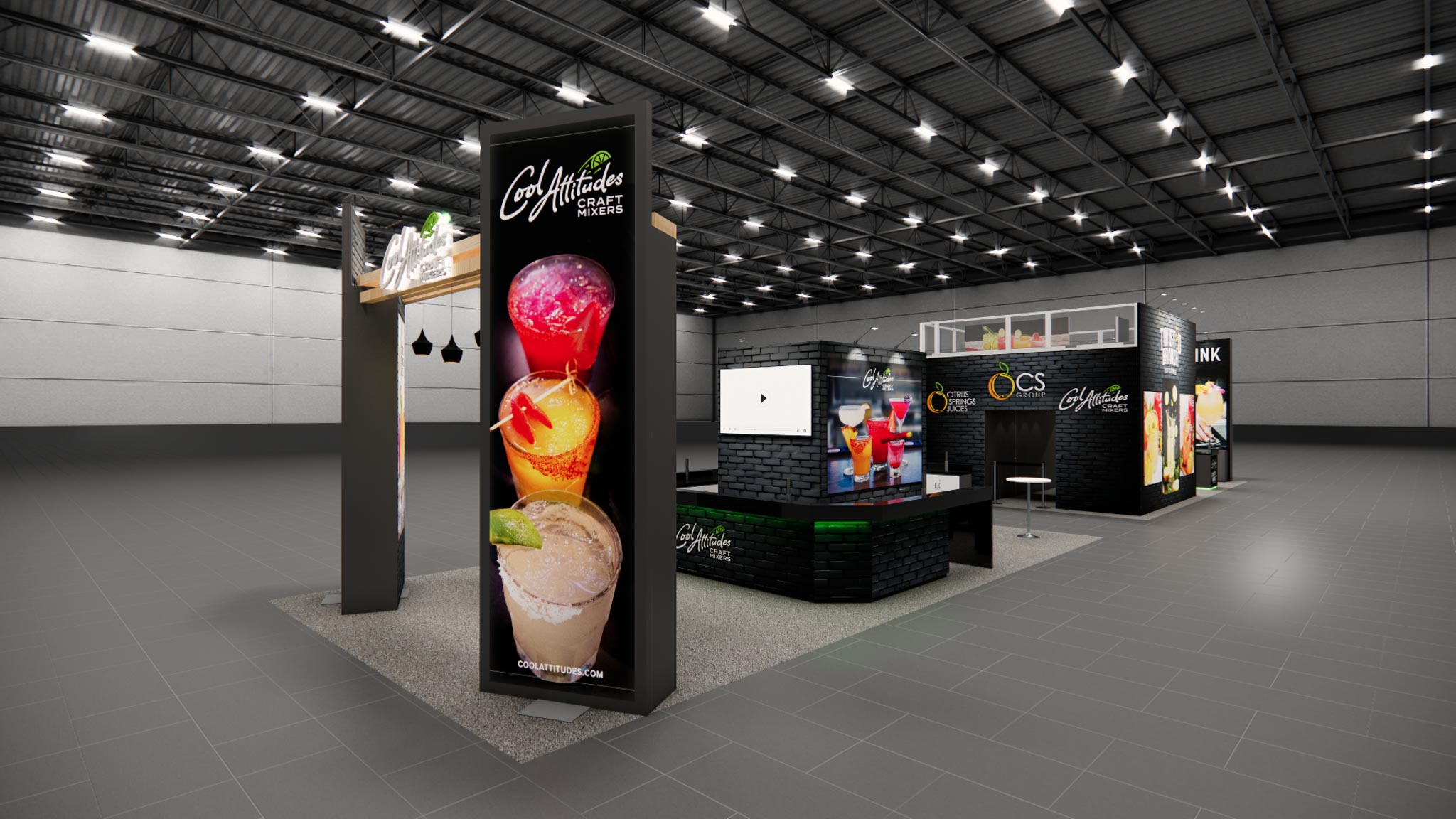 20x40 Double Deck Booth Rental – LED + Large Graphics Package — 20x40 20x40 Exhibit Rentals exhibit rental in Las Vegas, catalog image 5
