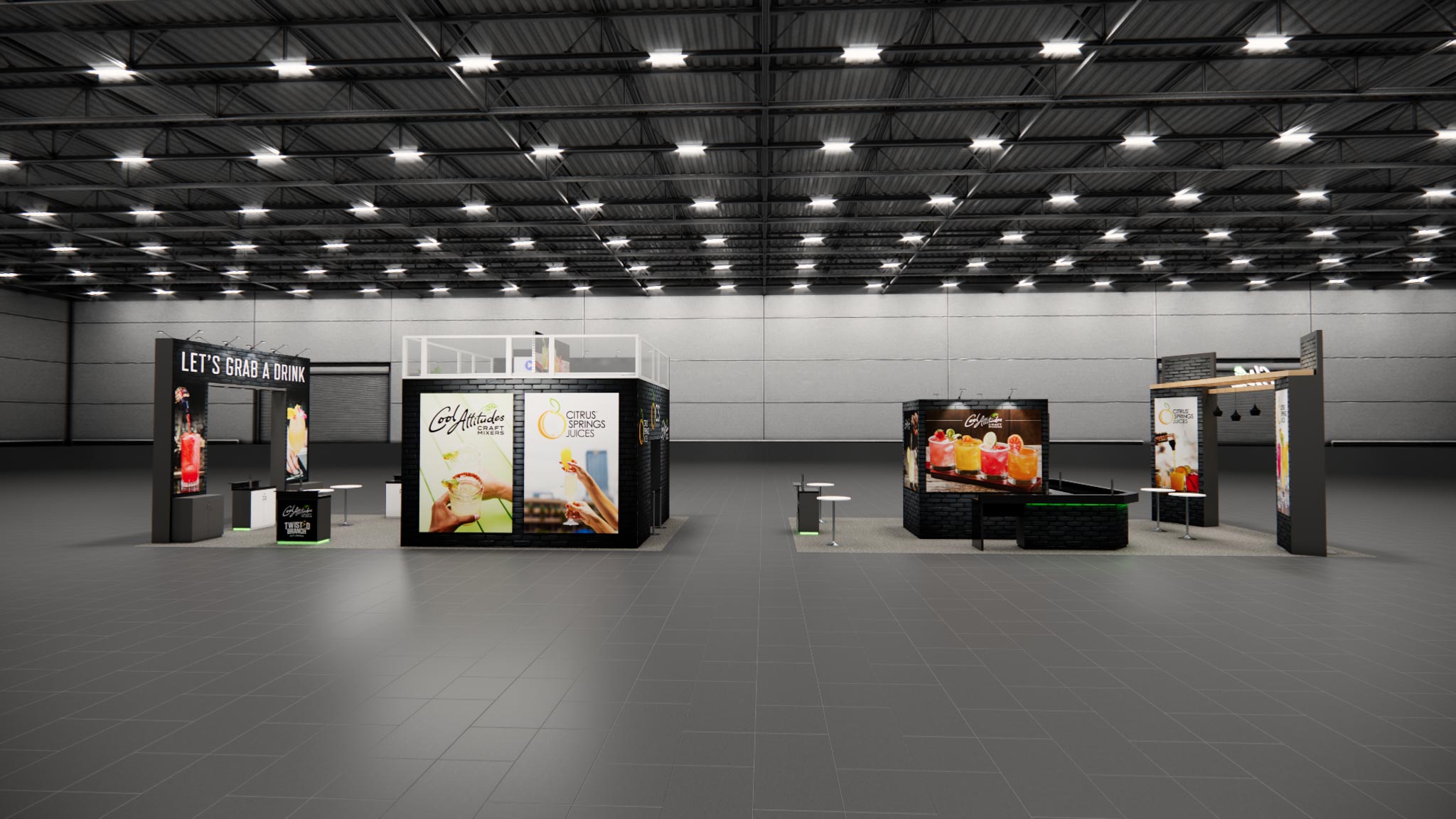 20x40 Double Deck Booth Rental – LED + Large Graphics Package — 20x40 20x40 Exhibit Rentals exhibit rental in Las Vegas, catalog image 2