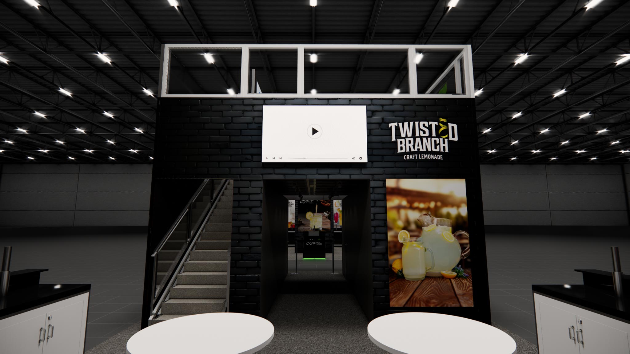 20x40 Double Deck Booth Rental – LED + Large Graphics Package — 20x40 20x40 Exhibit Rentals exhibit rental in Las Vegas, catalog image 8