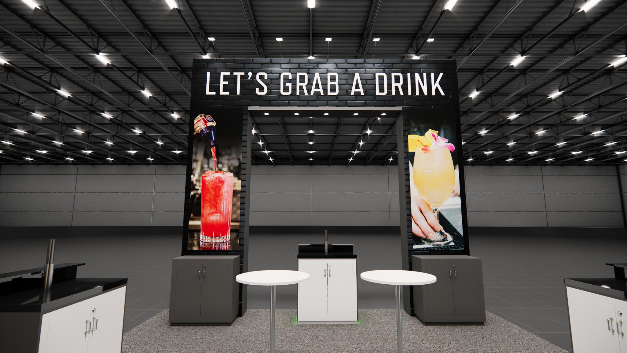 20x40 Double Deck Booth Rental – LED + Large Graphics Package — 20x40 20x40 Exhibit Rentals exhibit rental in Las Vegas, catalog image 9