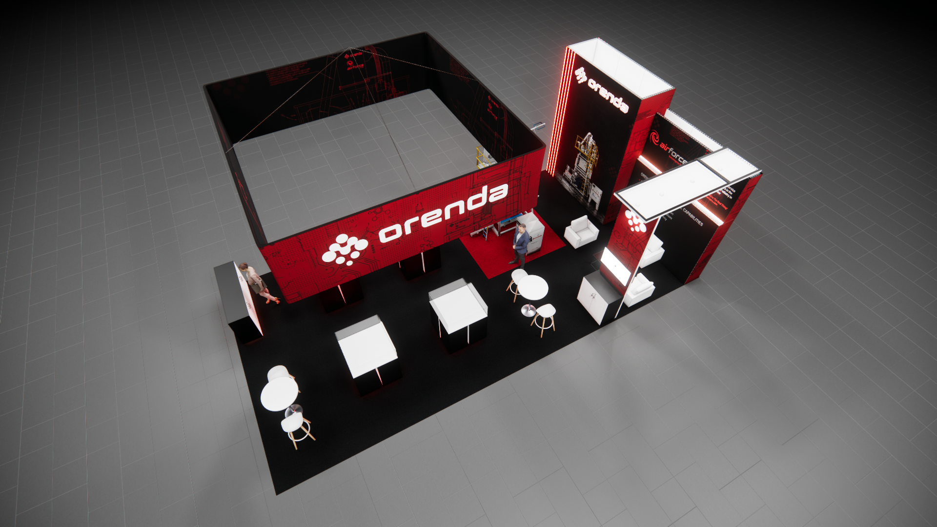 Louisville Peninsula 20x40 Exhibits — 20x40 trade show exhibit rental in Las Vegas, catalog image 2