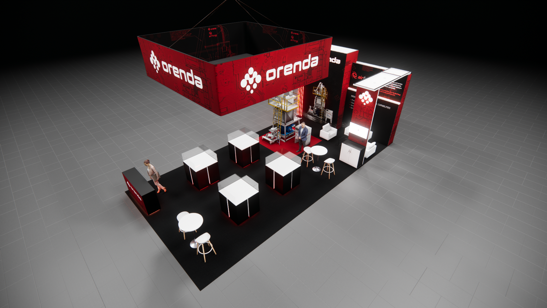 Louisville Peninsula 20x40 Exhibits — 20x40 trade show exhibit rental in Las Vegas, catalog image 5