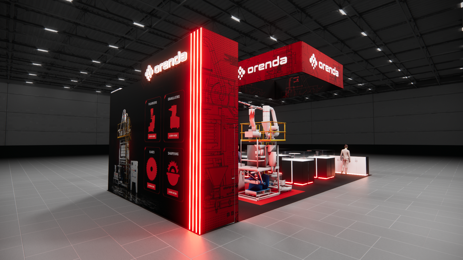 Louisville Peninsula 20x40 Exhibits — 20x40 trade show exhibit rental in Las Vegas, catalog image 10