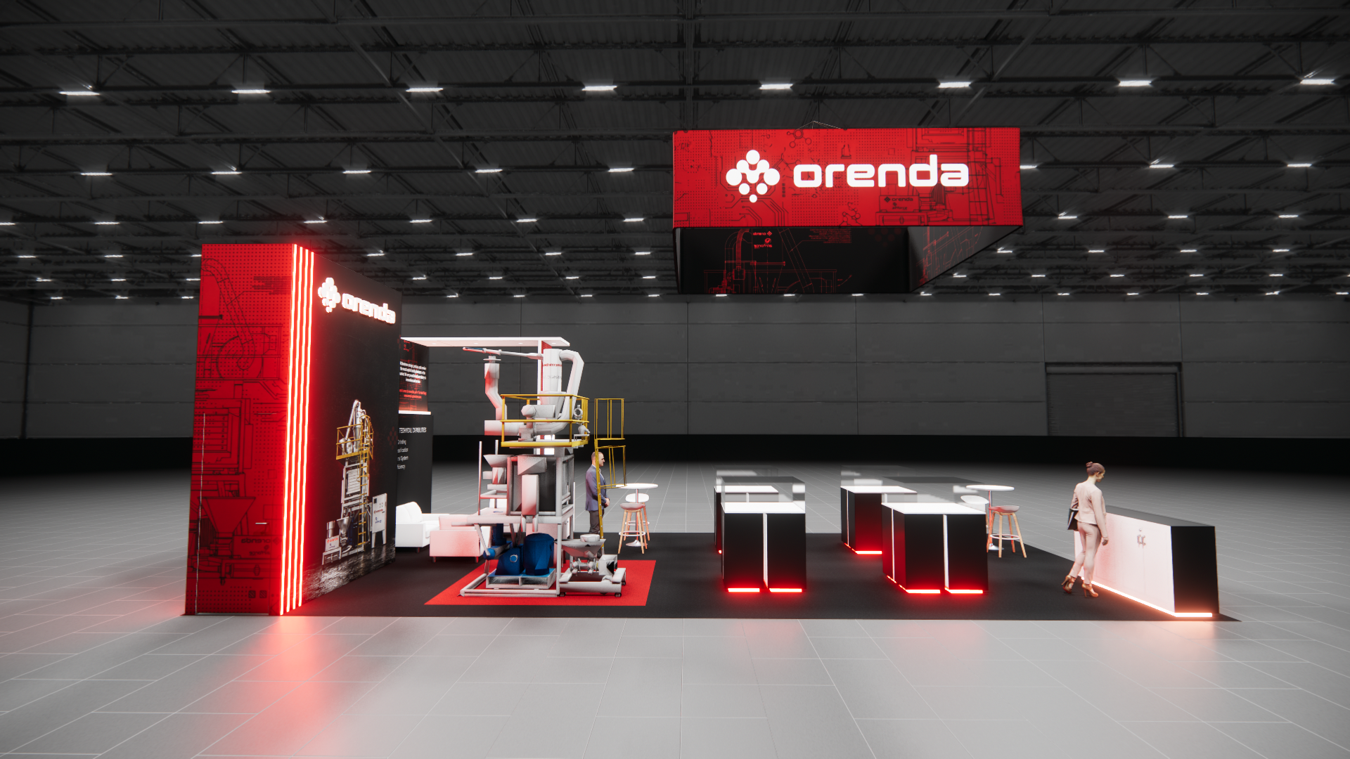 Louisville Peninsula 20x40 Exhibits — 20x40 trade show exhibit rental in Las Vegas, catalog image 9