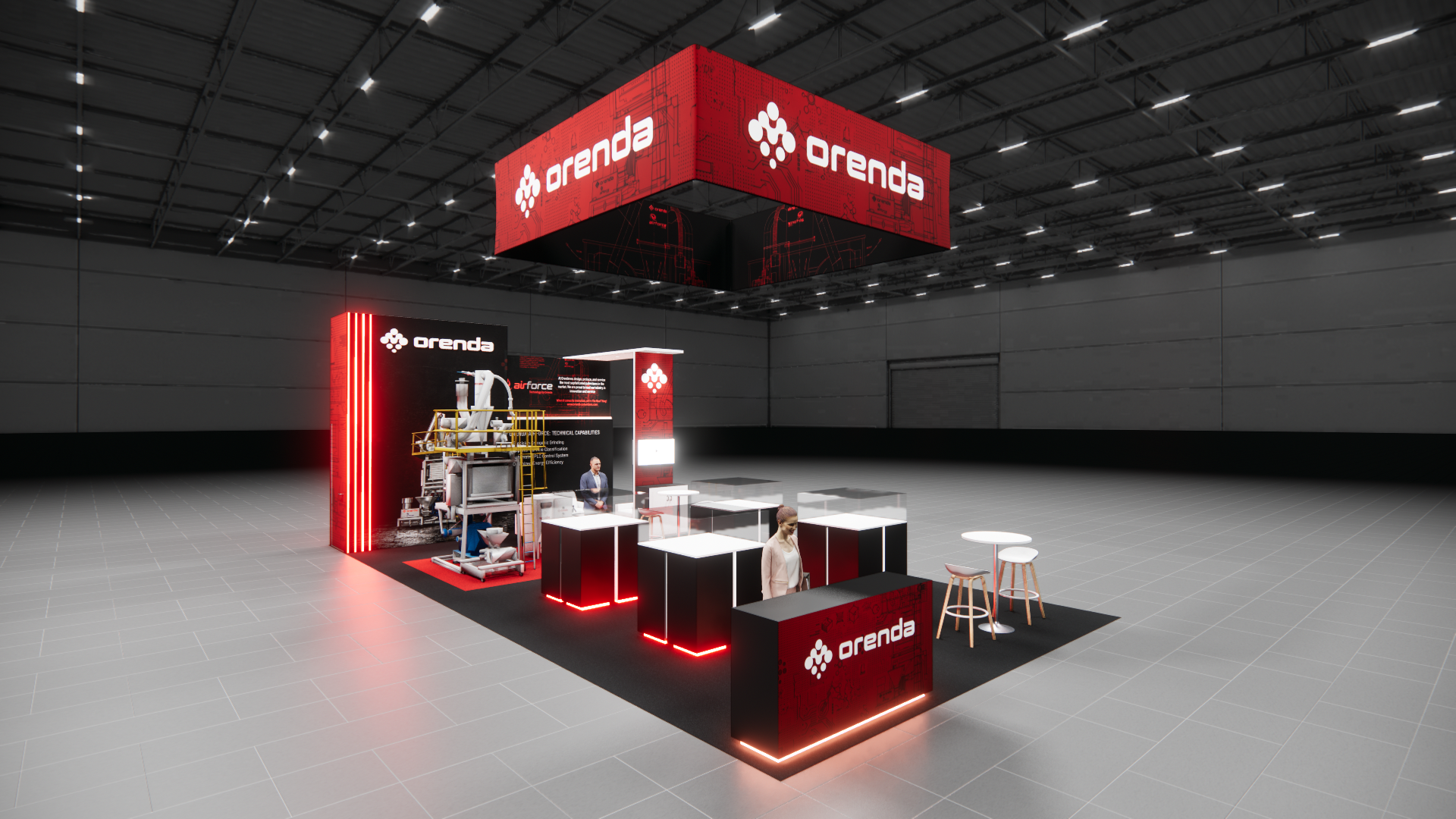 Louisville Peninsula 20x40 Exhibits — 20x40 trade show exhibit rental in Las Vegas, catalog image 8