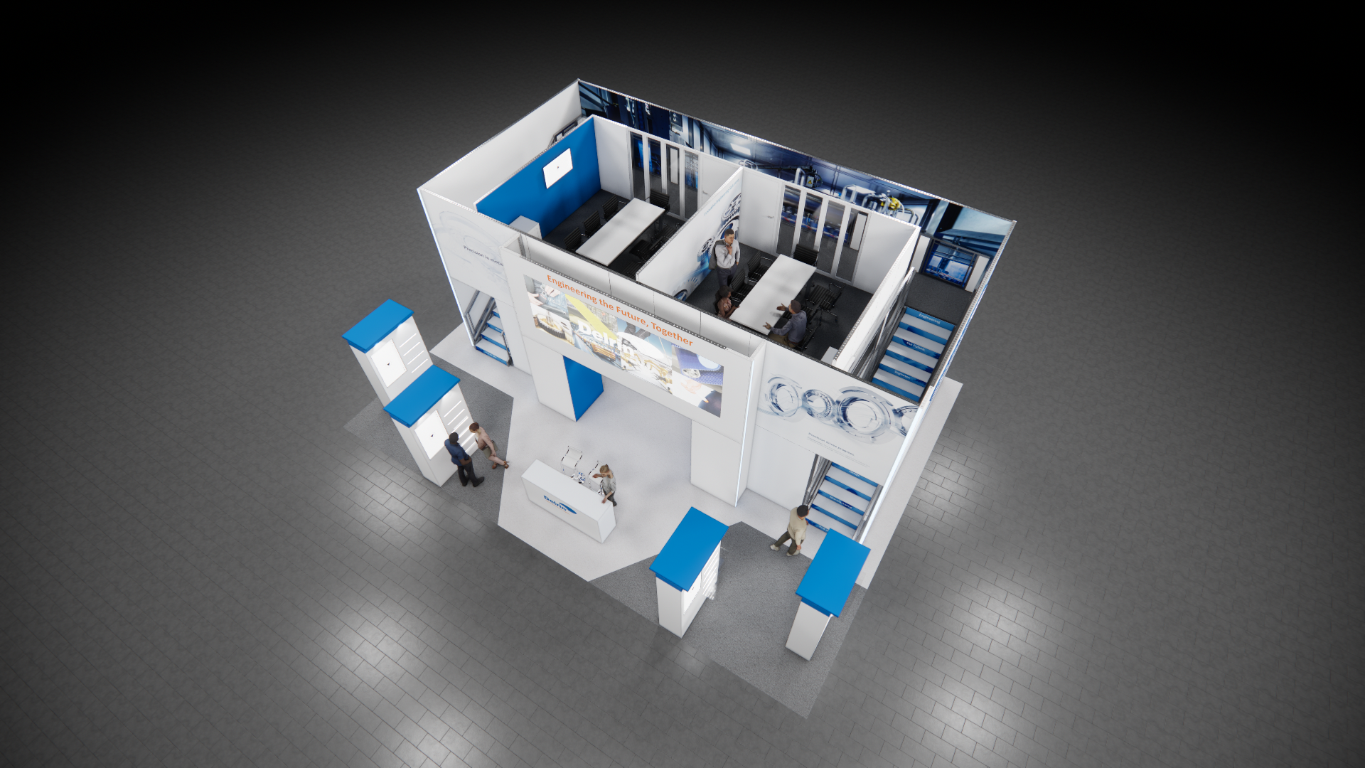 Seattle Inline 20x30 Exhibits — 20x30 trade show exhibit rental in Las Vegas, catalog image 7