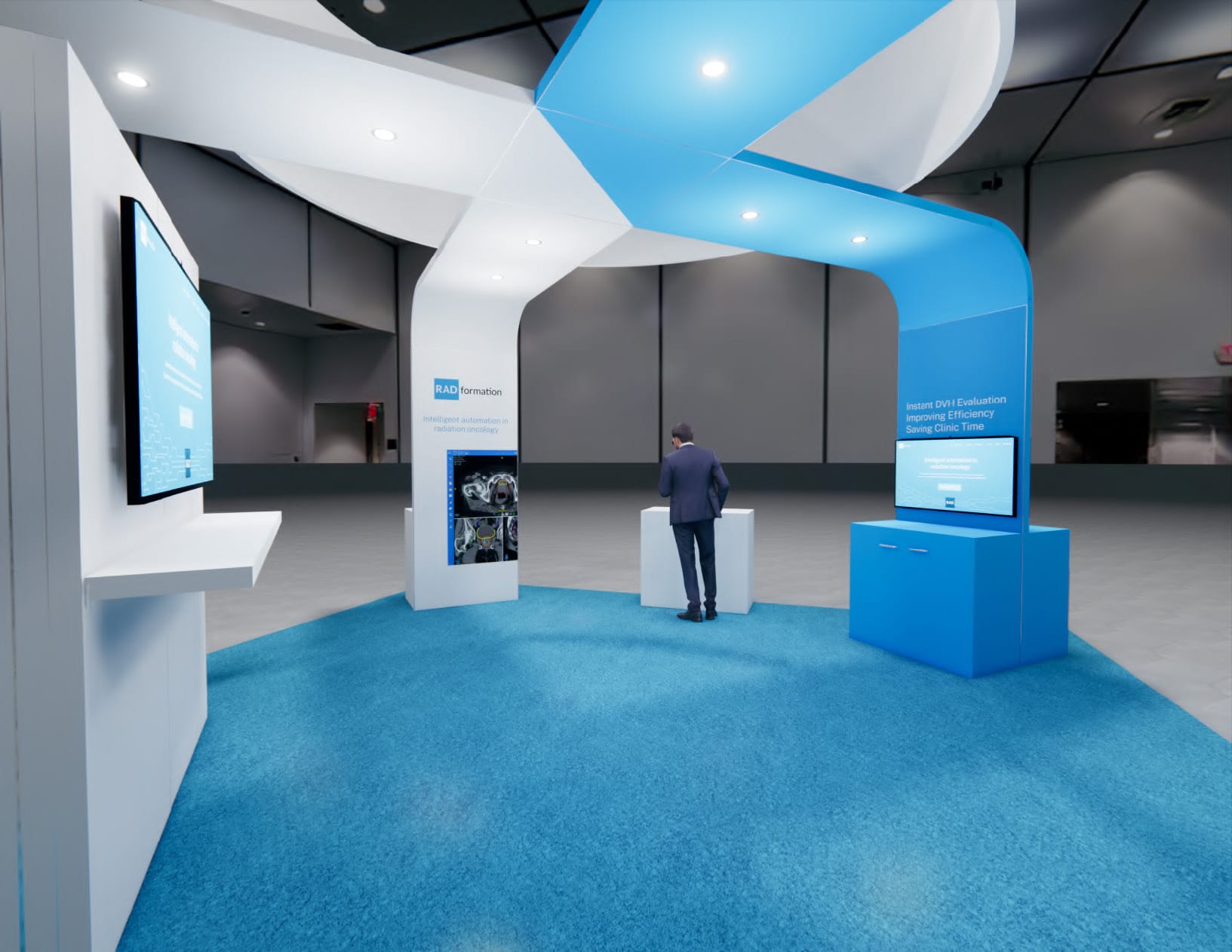 Las Vegas trade show booth - 20 x 20 Las Vegas trade show display A11 — 20x20 20x20 Exhibit Rentals exhibit rental in Las Vegas, catalog image 5