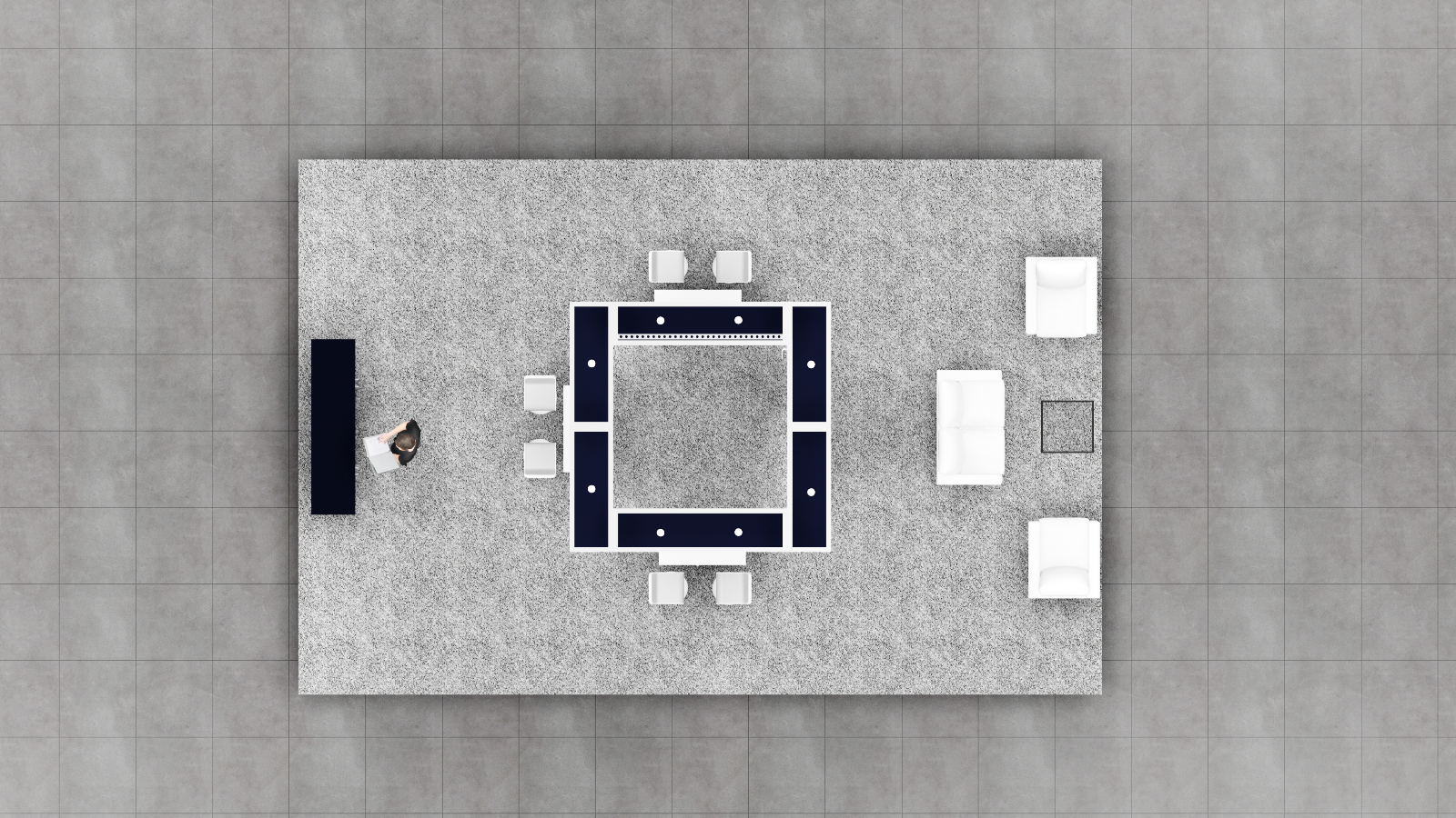 20x30 Exhibit Rentals for AWS re:Invent — 20x30 trade show exhibit rental in Las Vegas, primary catalog image