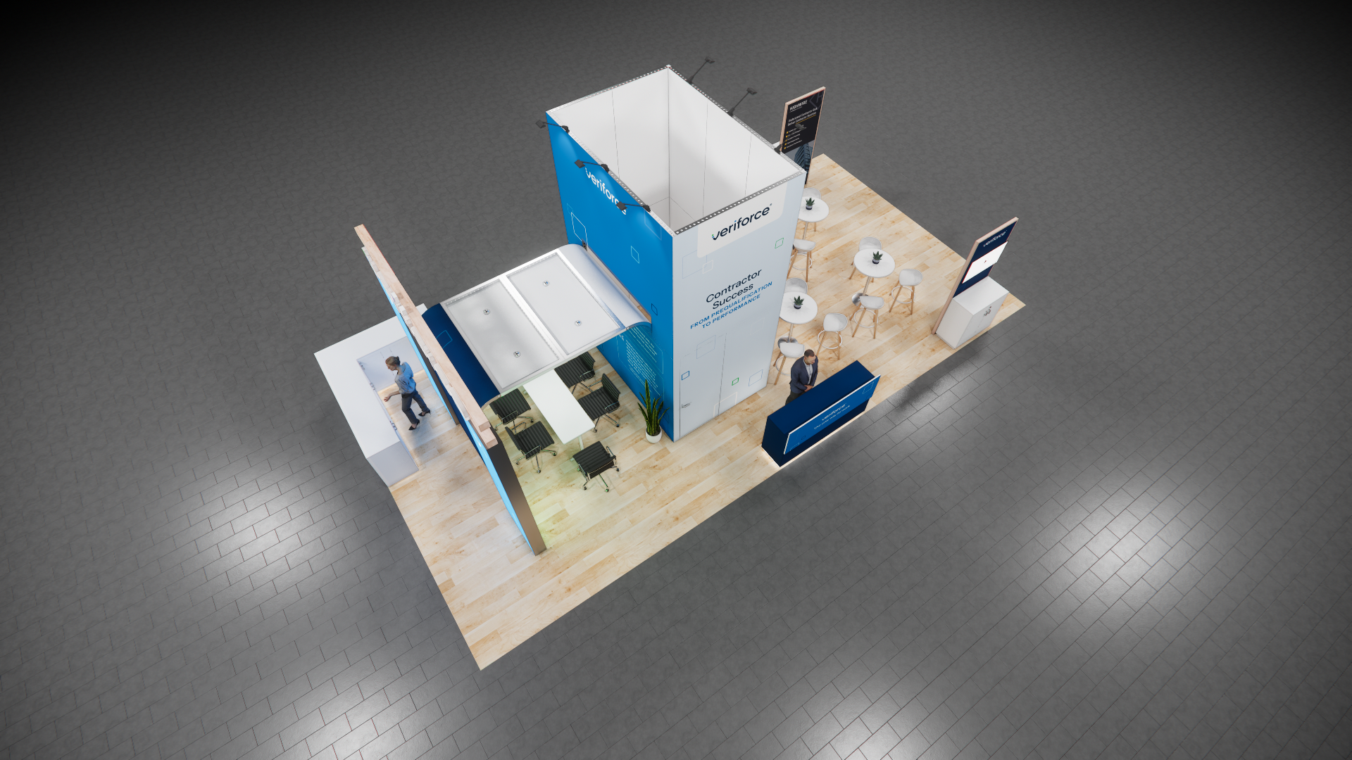 20x40 Exhibit Rentals for January Las Vegas consumer technology show Show — 20x40 trade show exhibit rental in Las Vegas, primary catalog image