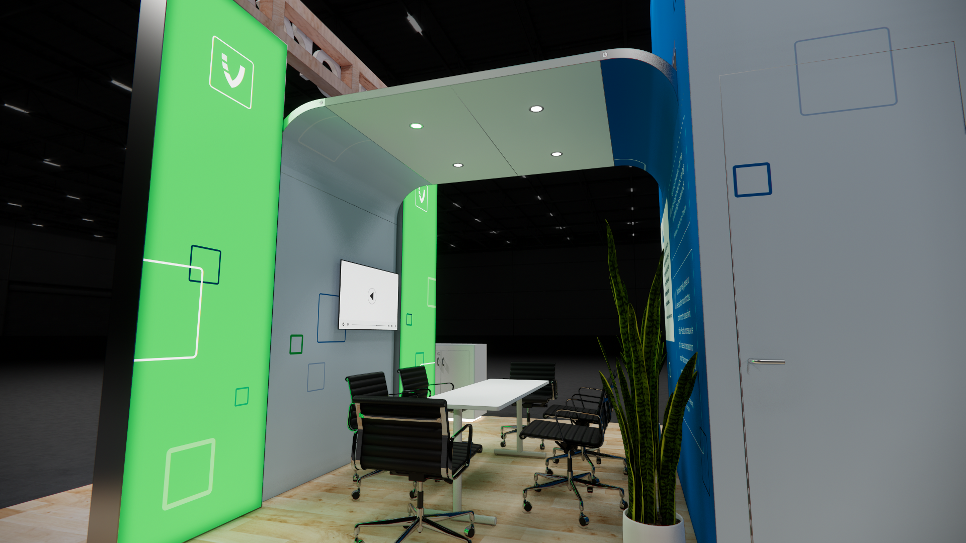 20x40 Exhibit Rentals for January Las Vegas consumer technology show Show — 20x40 trade show exhibit rental in Las Vegas, catalog image 3