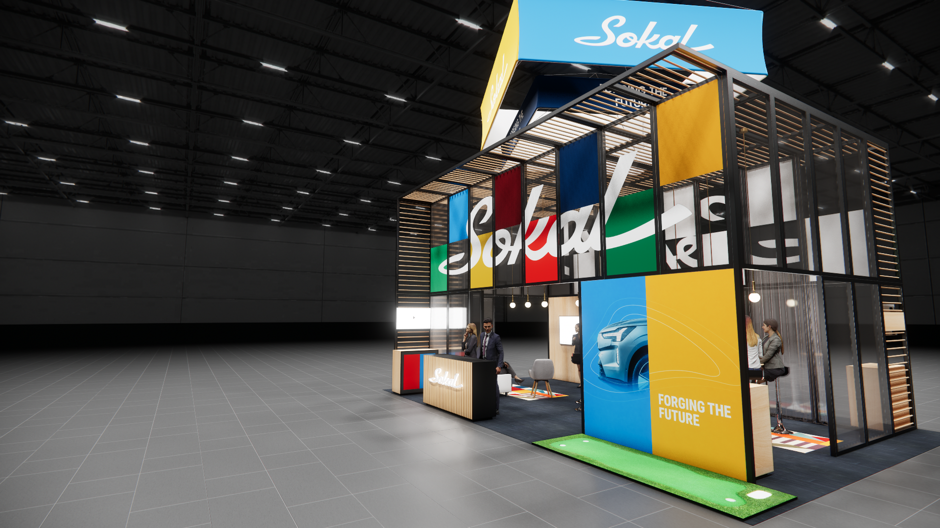 San Diego 20x30 Exhibit Rentals — 20x30 trade show exhibit rental in Las Vegas, catalog image 4