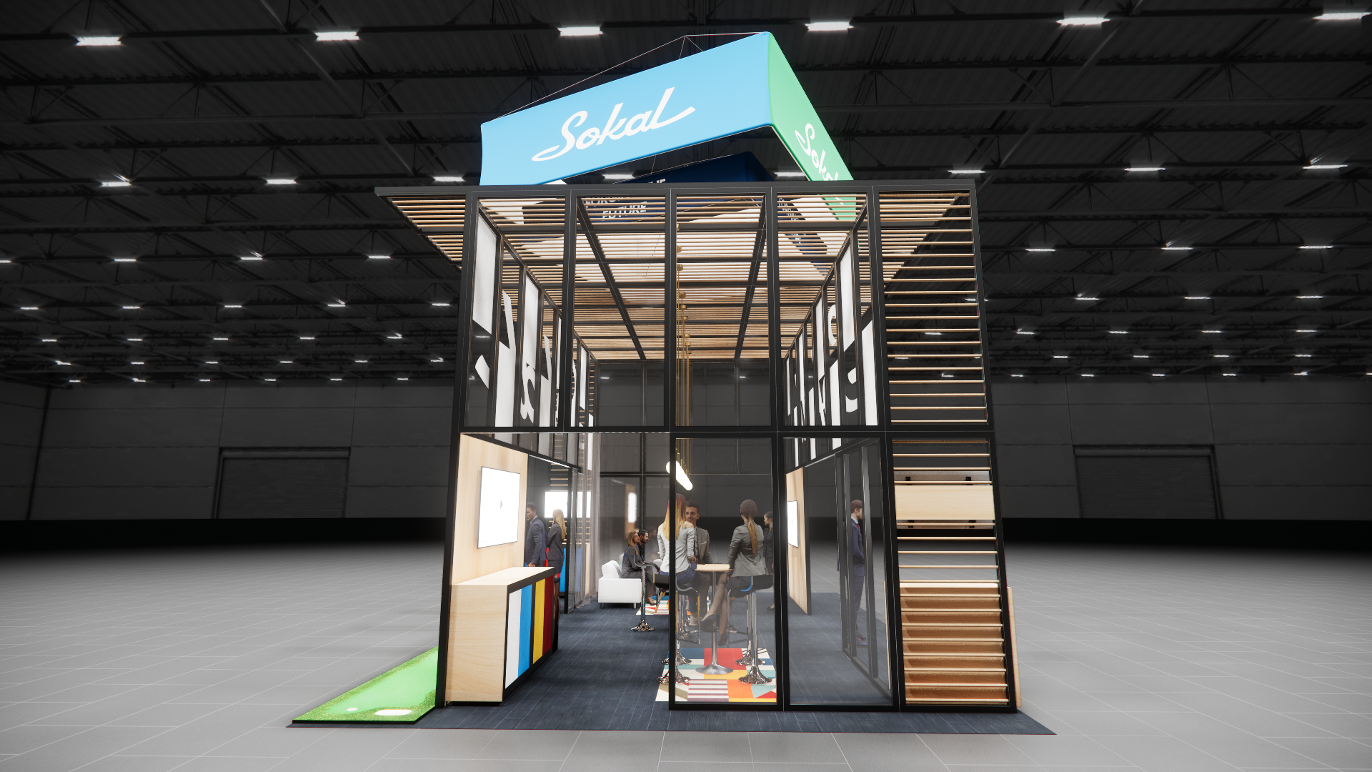 San Diego 20x30 Exhibit Rentals — 20x30 trade show exhibit rental in Las Vegas, catalog image 11