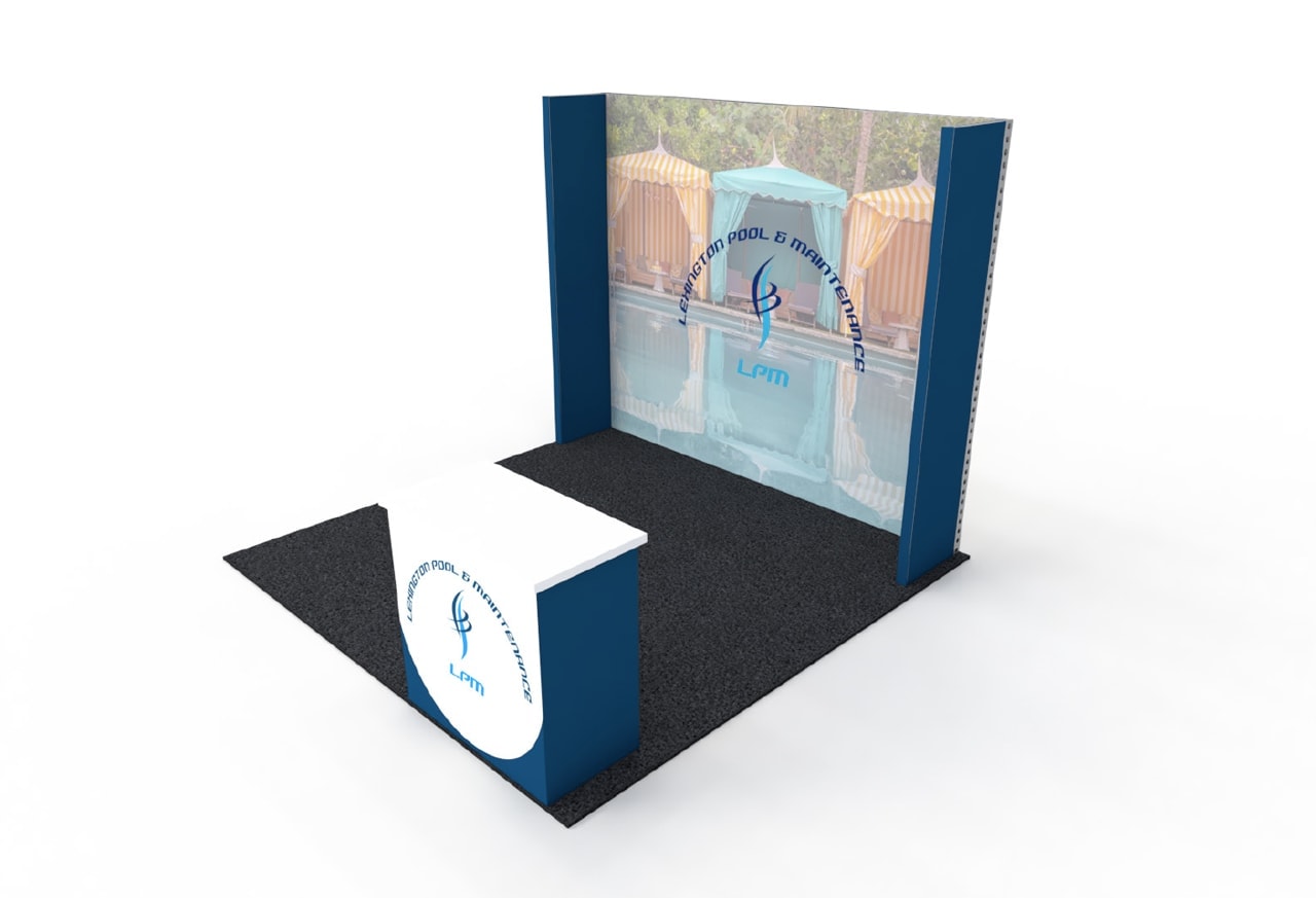 2021 Las Vegas Trade Show Booth Rental Starter Package 1 — 10x10 Custom & Modular Exhibits exhibit rental in Las Vegas, catalog image 3