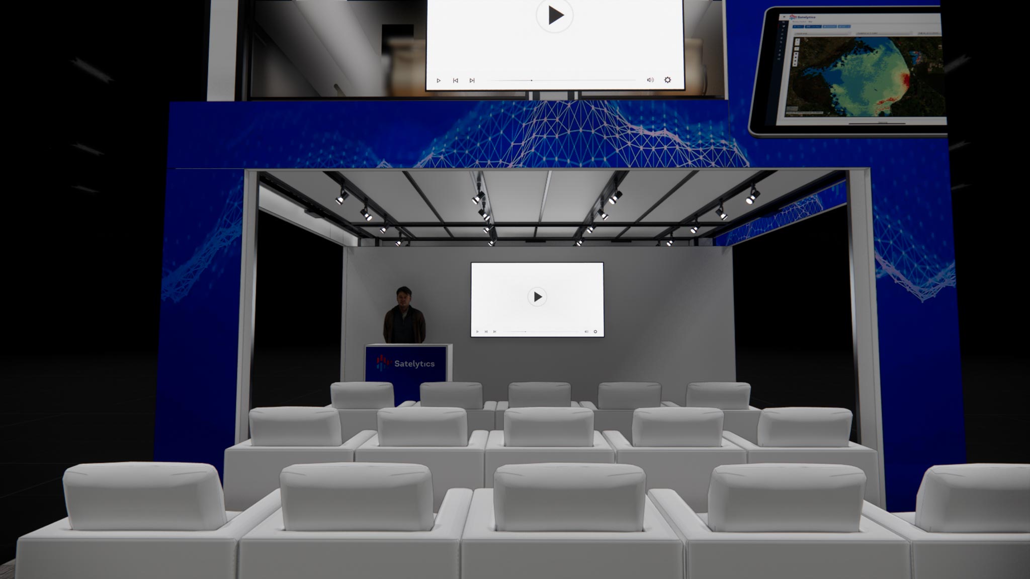 20x40 Double Deck Trade Show Exhibit Rental – Dual-Zone Engagement — 20x40 20x40 Exhibit Rentals exhibit rental in Las Vegas, catalog image 11